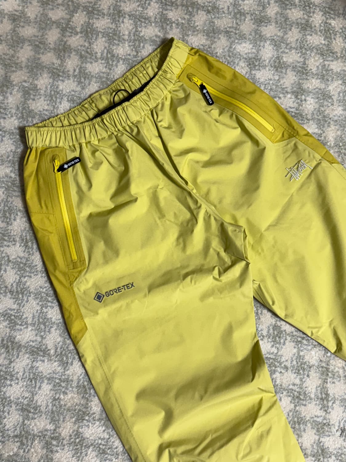 스투시 고어텍스 쉘 팬츠 옐로우 상품이미지5