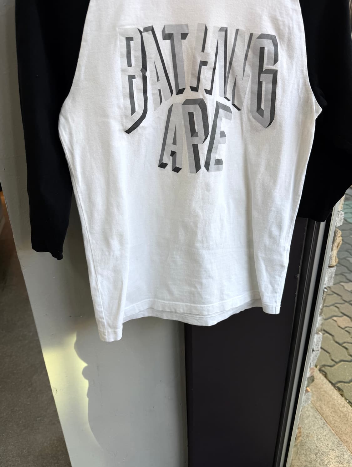 S/ 베이프 레글런 7부 라운드 반팔 상품이미지4