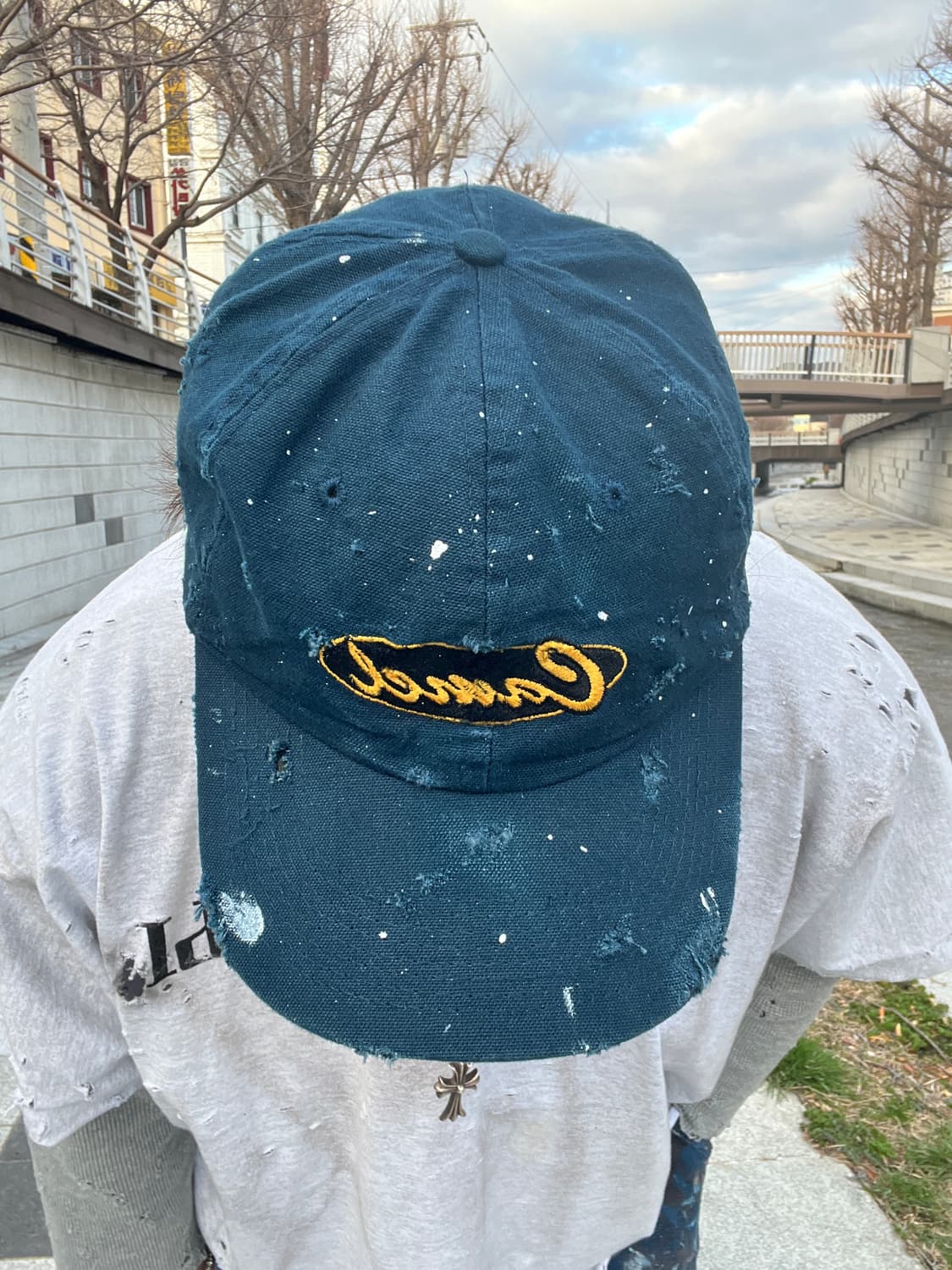 Vintage Camel Work Cap 상품이미지4