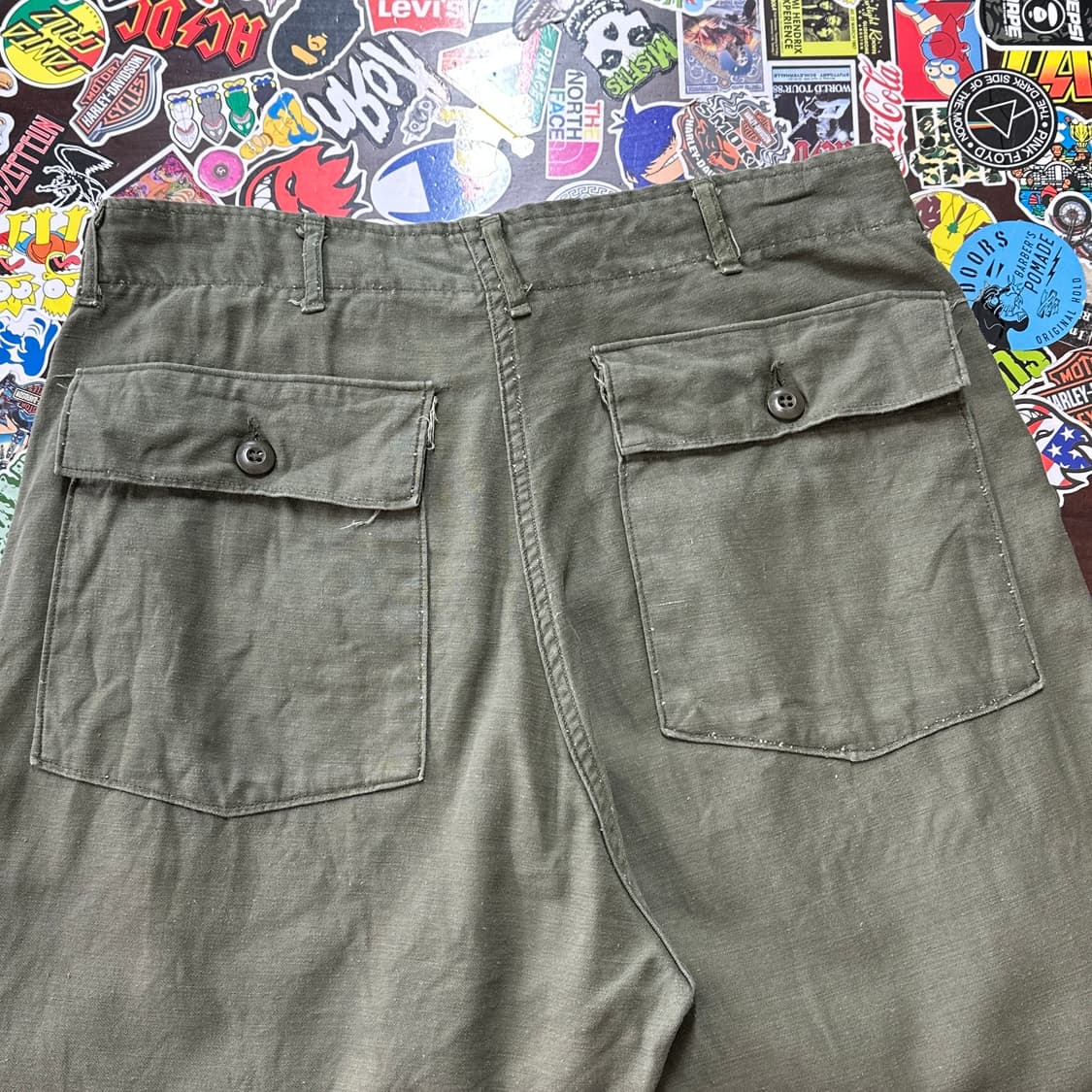70s 미군 OG-107 퍼티그 팬츠 34 상품이미지3