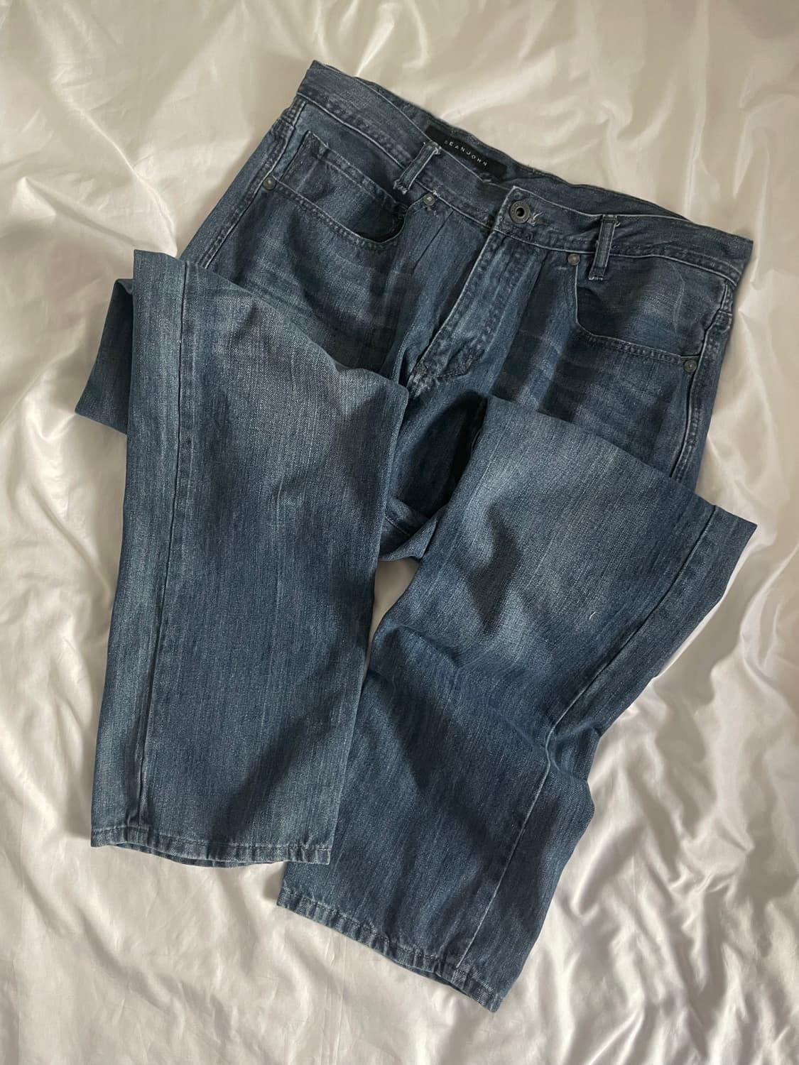 💚무료나눔💚 빈티지 y2k 션존 데님 와이드팬츠 상품이미지7