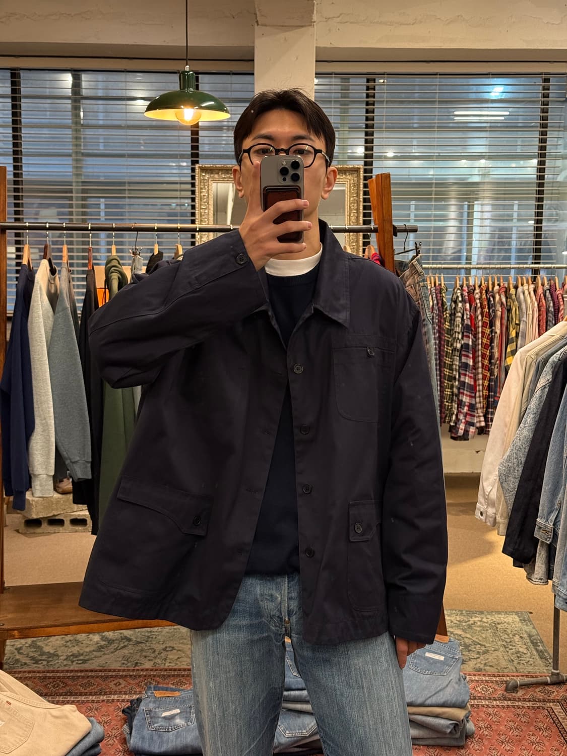 XL) European Industrial Cotton Work Jack 상품이미지1