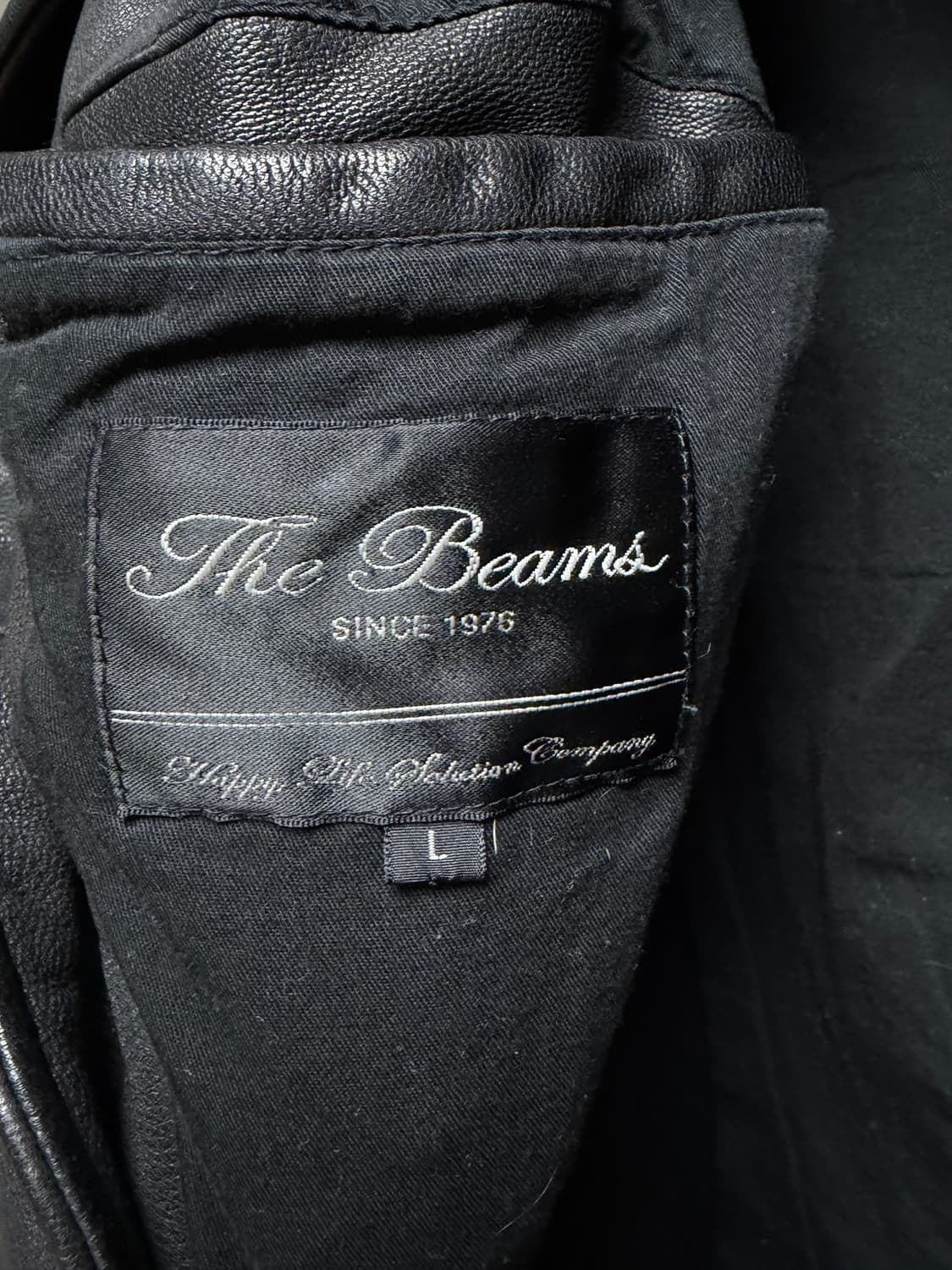 Beams 램스킨 레더자켓 릭오웬스 맛 상품이미지4