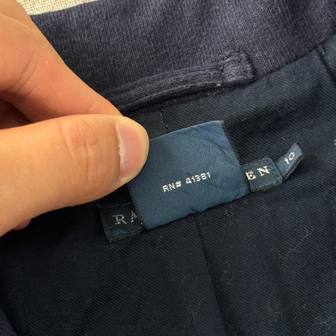 랄프로렌 우먼 네이비 프레피 자켓 10 상품이미지5