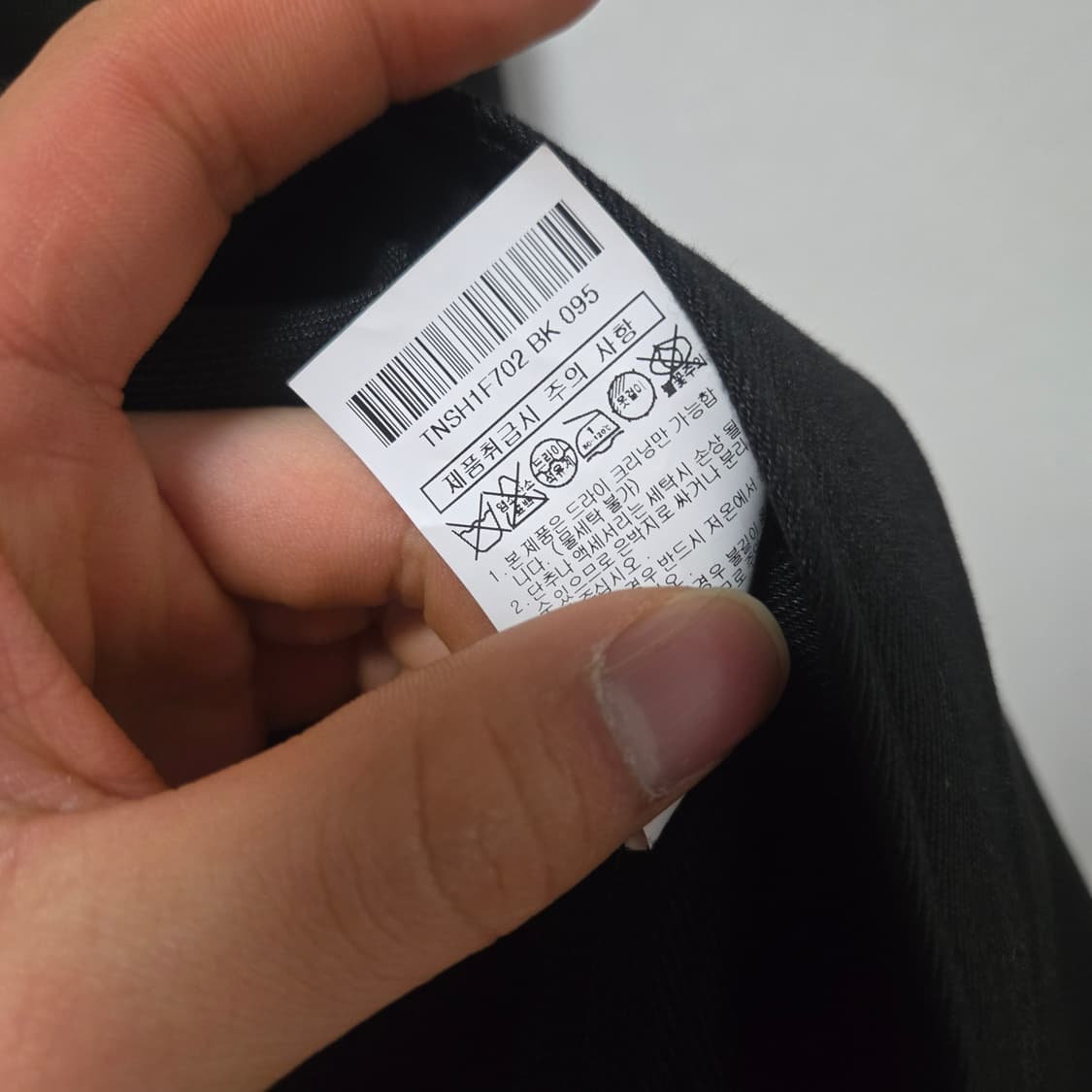 TNGT 블랙 셔츠 (새상품)/ 남성 셔츠 / 남자 셔츠  상품이미지4