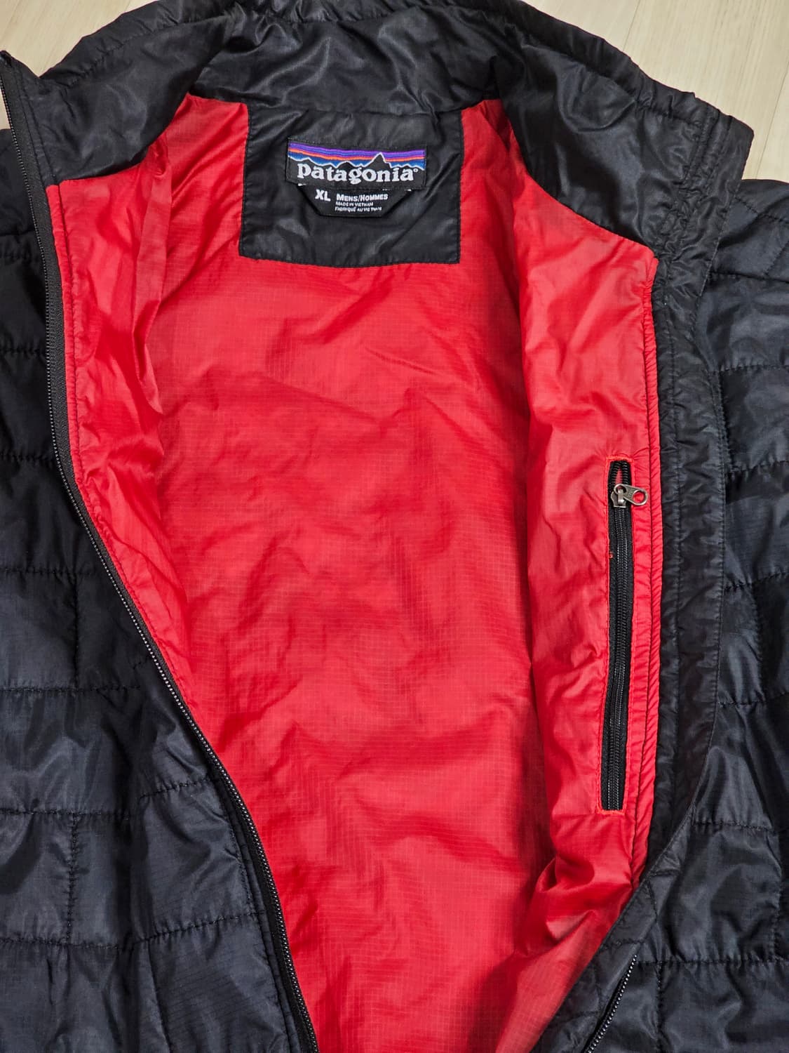 [XL] 파타고니아 블랙 나노 퍼프 스탠넥 자켓 상품이미지8