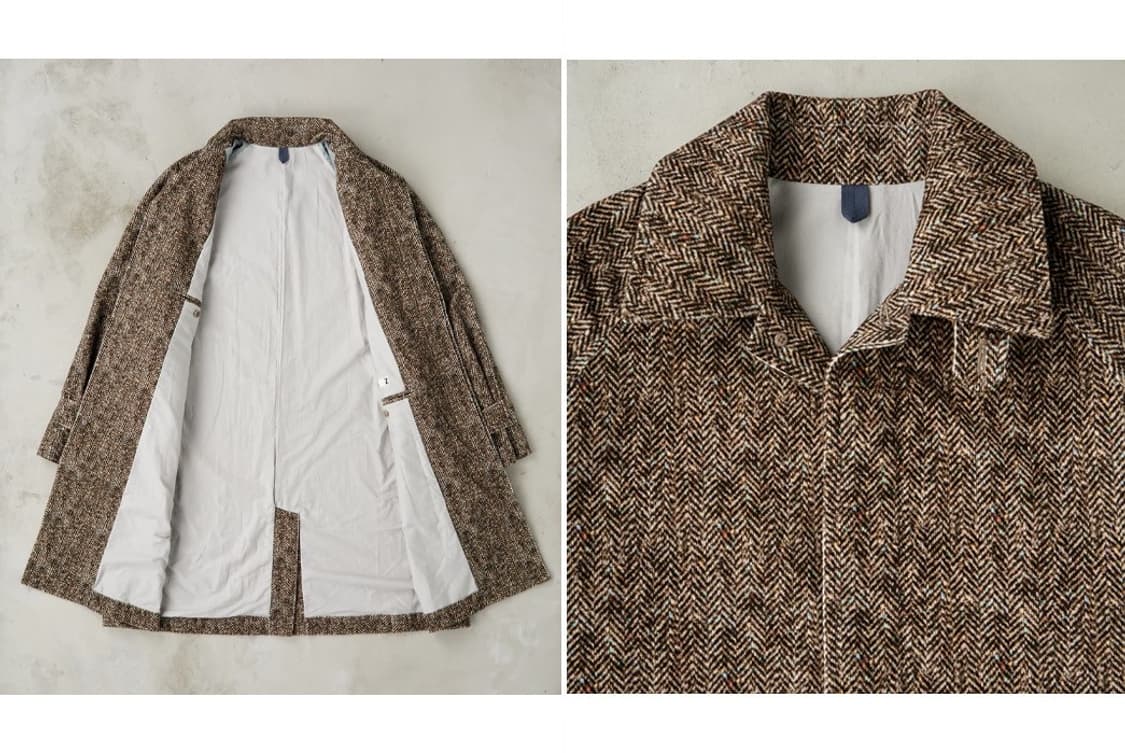 (새상품) TS(S) tweed printed corduroy coat 상품이미지2