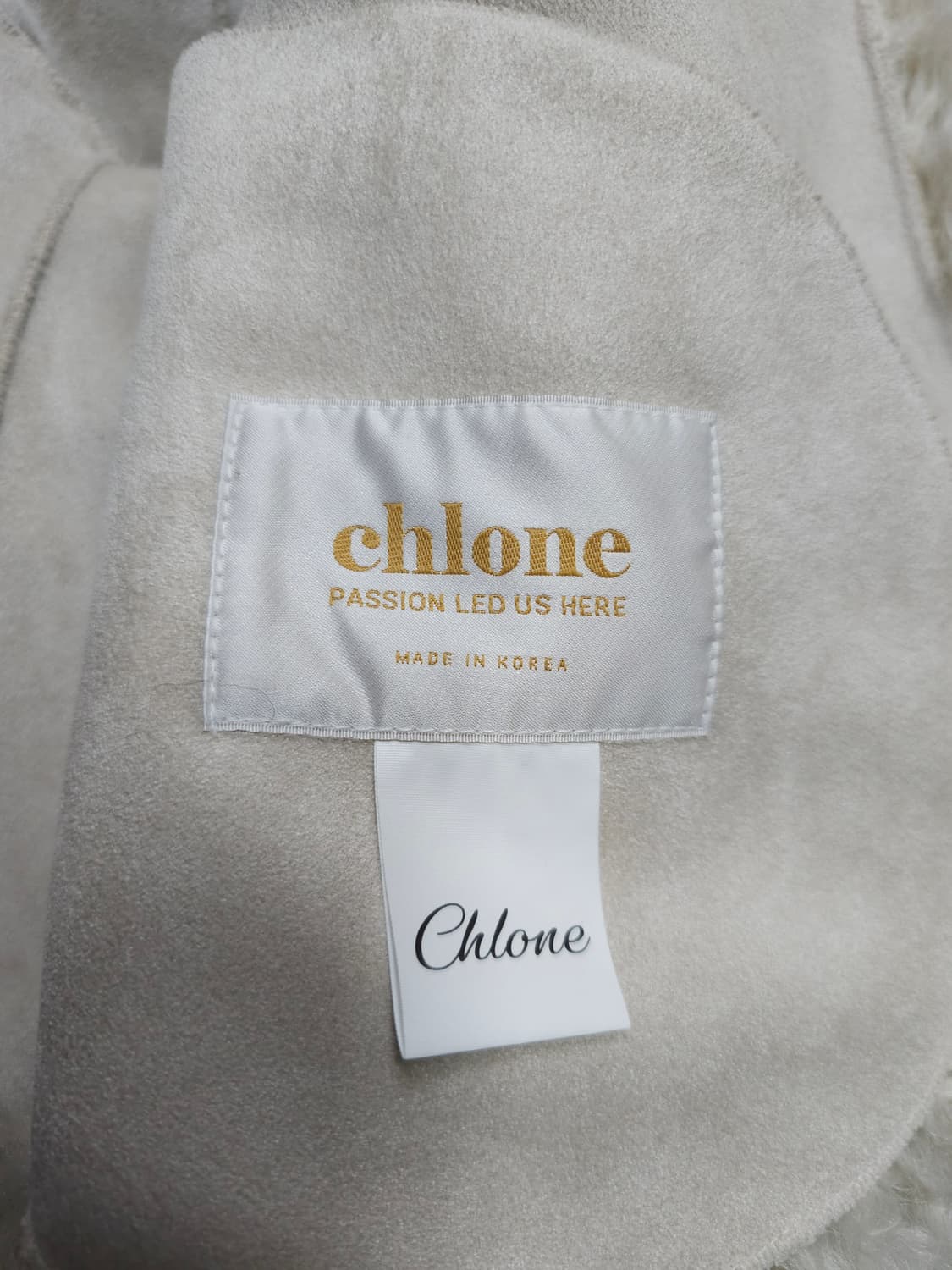 끌로네 핸드메이드 양털 무스탕 퍼자켓 상품이미지9