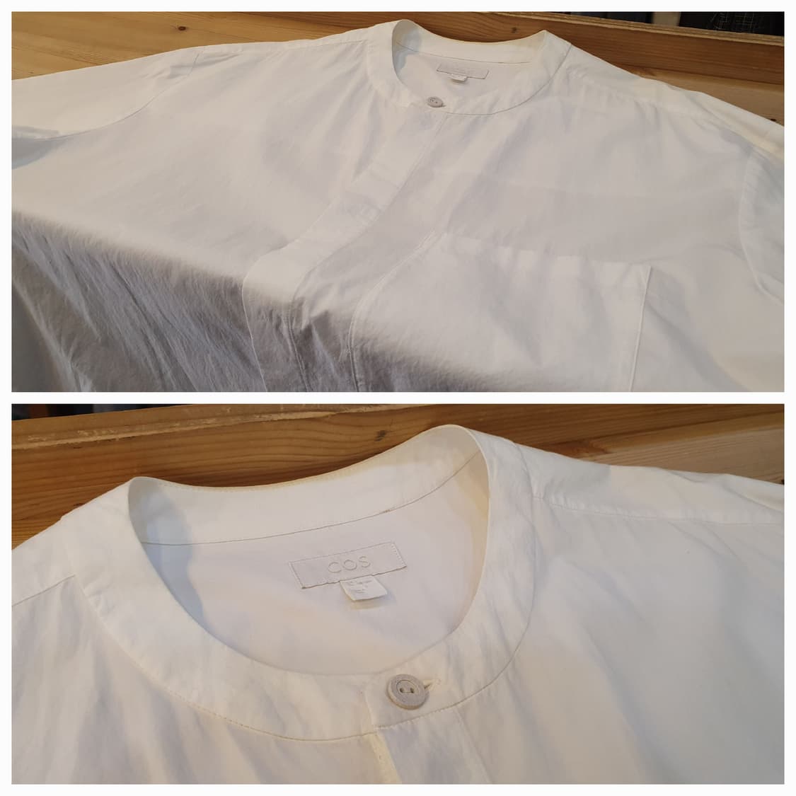 3XL.COS 오버핏 화이트셔츠 상품이미지3