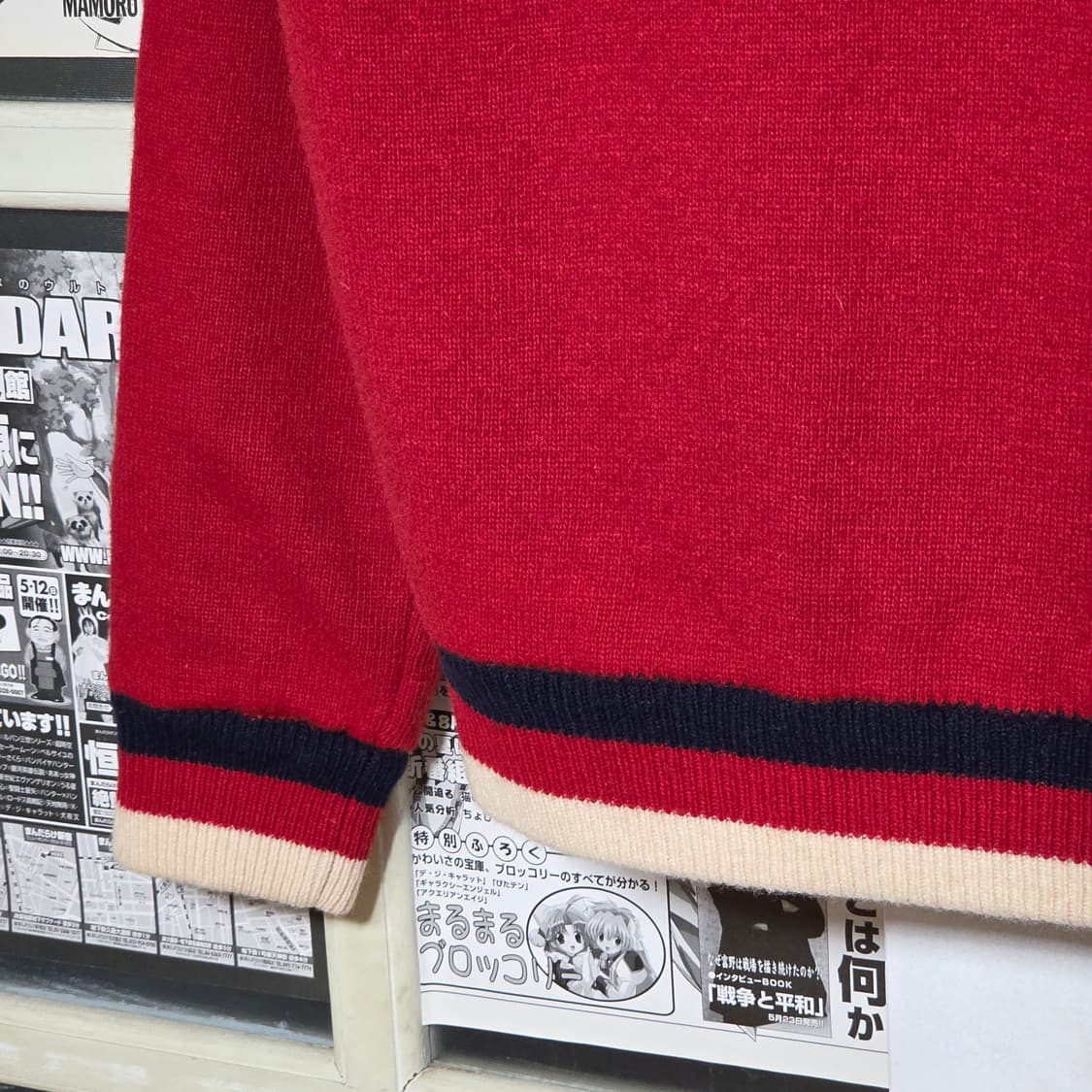 엠엘비 세인트 루이스 누빔 니트 후드집업 상품이미지7