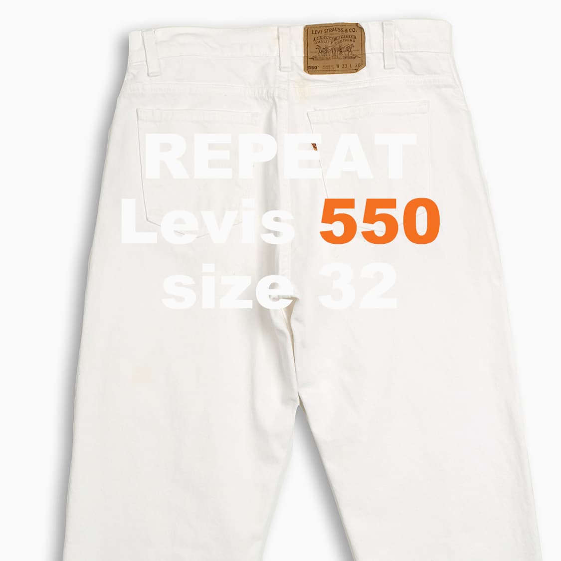 리바이스 550 오렌지탭 90s USA 32 인치 OR5503345 상품이미지1