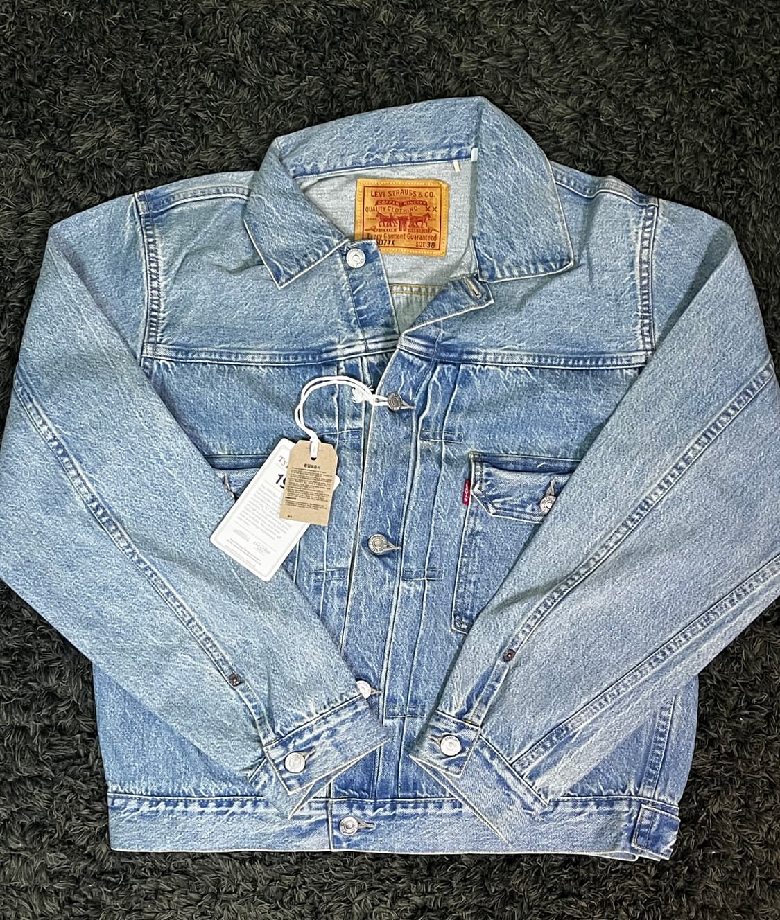 (LVC) MADE IN JAPAN 1953 타입2 할리퀸 데님자켓 상품이미지2