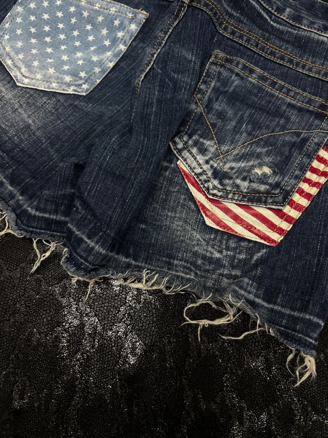 Star&Old Glory Design Kitsch Short Pants 상품이미지9