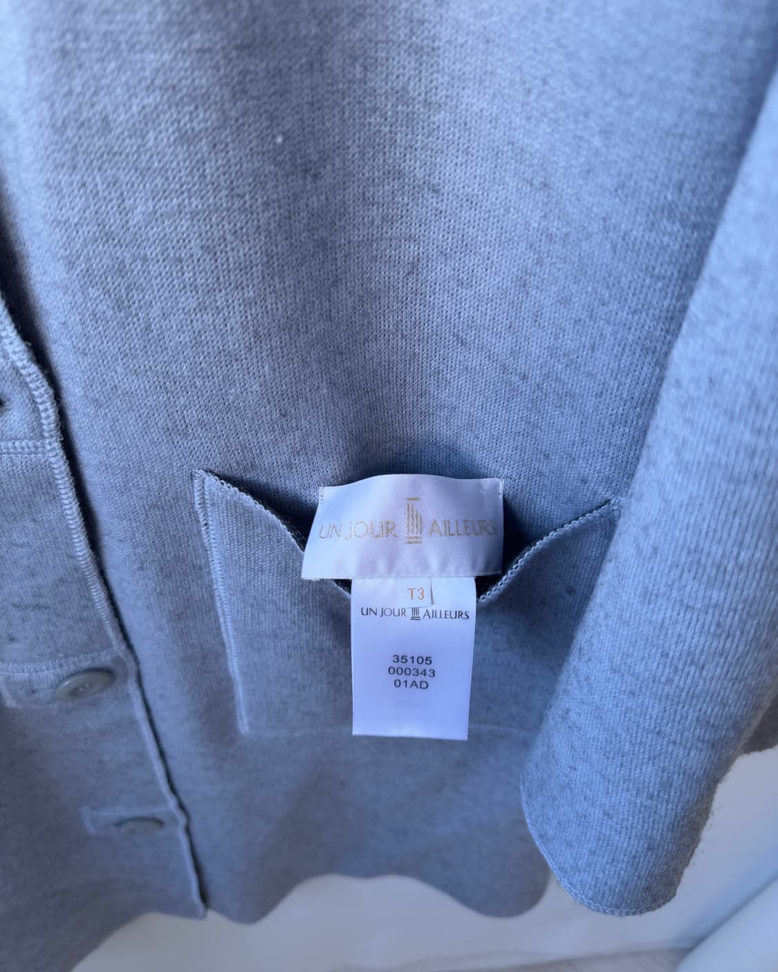 [vintage] Two-Tone Reversible Wool Coat 상품이미지7