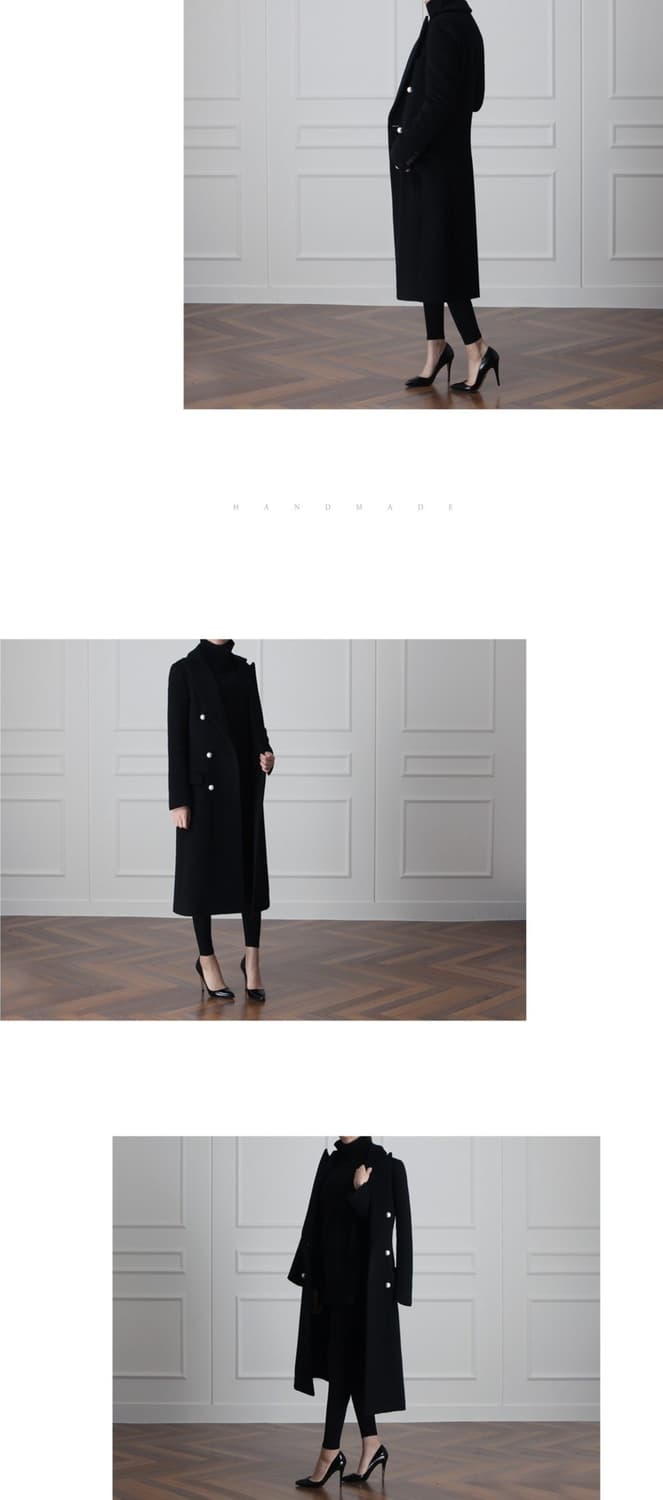 DNSR 여성 더블 롱코트 상품이미지4