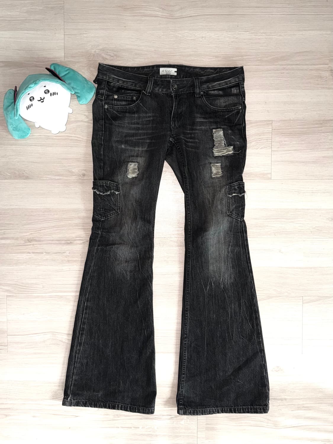 aesynctx scar boot cut pants 사이즈 M 상품이미지1