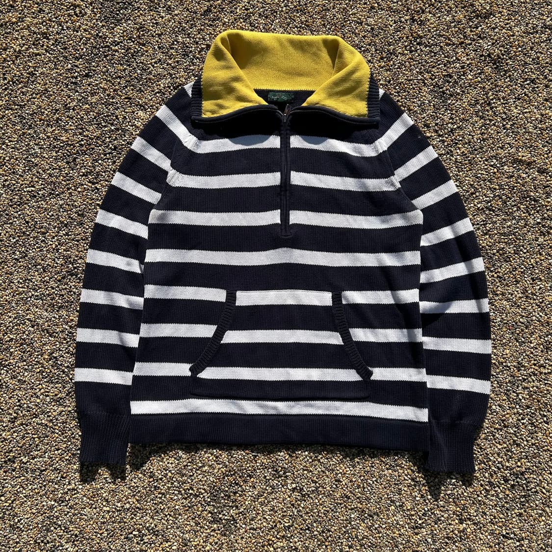 폴로 랄프로렌(POLO RalphLauren)스트라이프 반집업 니트 상품이미지1