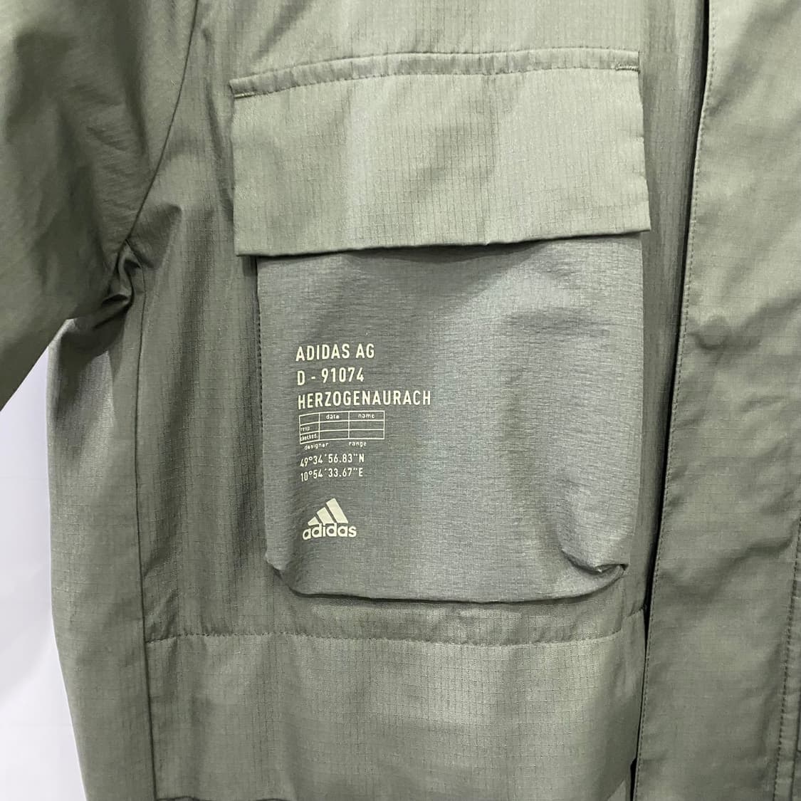 아디다스 AG 로고 자켓(M) 상품이미지2