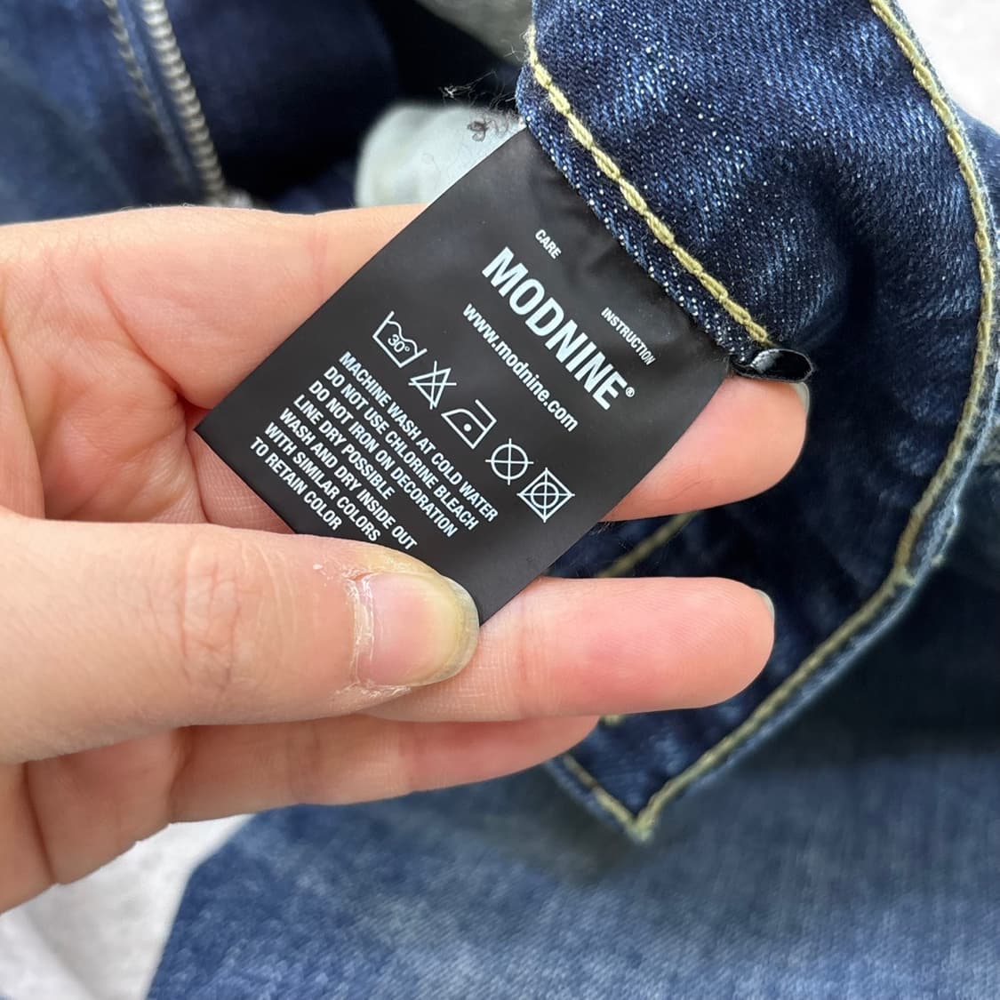 31 모드나인 슬림핏 데님 팬츠 0326E 상품이미지4