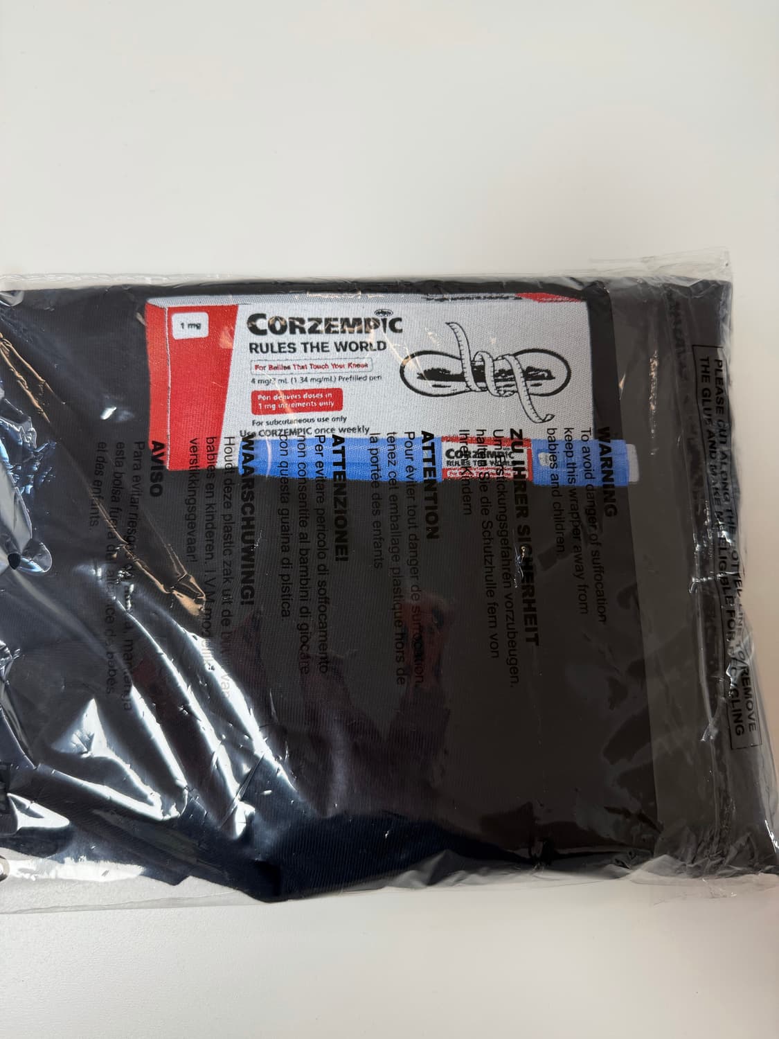 코르테이즈 corteiz corzempic 티셔츠 블랙 상품이미지1