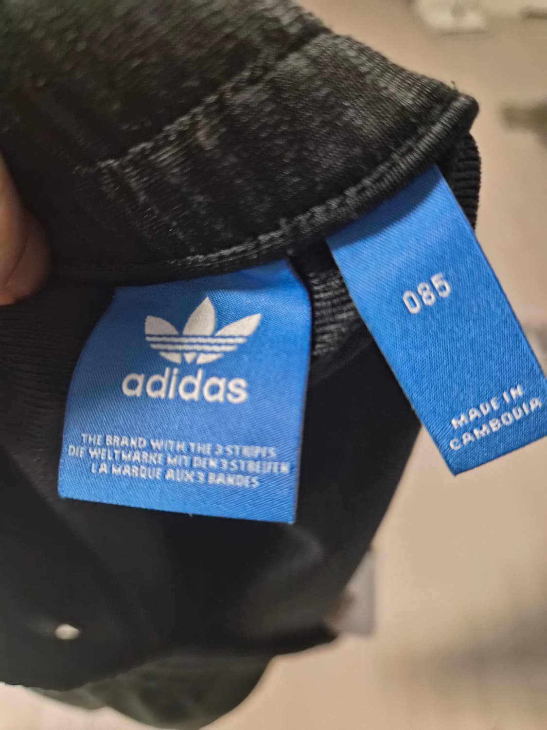 아디다스 오리지널삼선 스트라이프 미니 스커트 블랙 상품이미지8