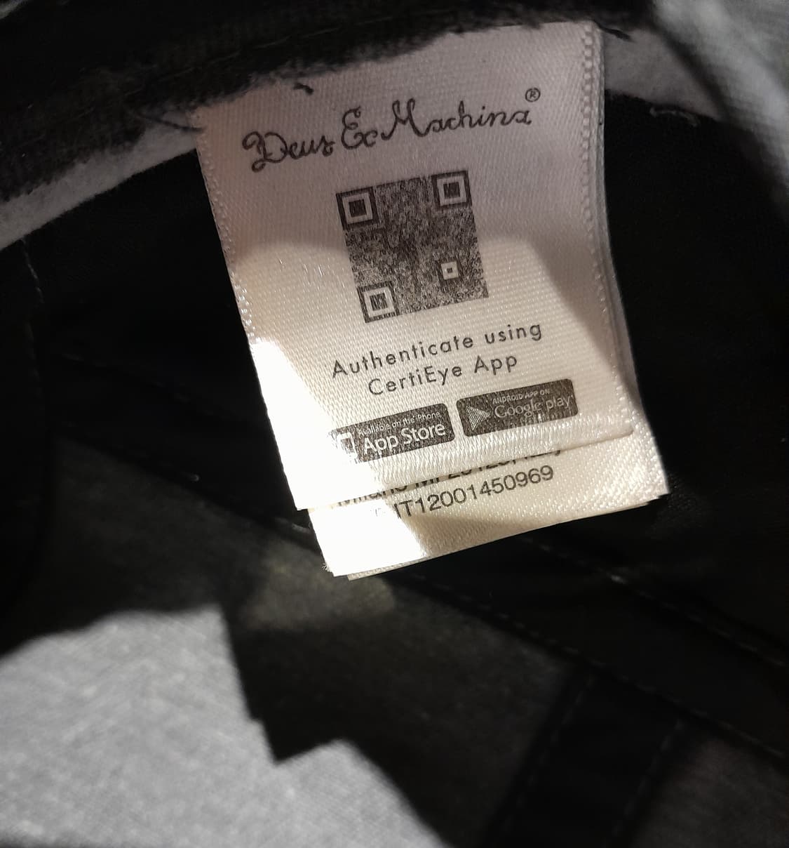 💥데우스 엑스마키나 빈티지 워싱 캠프캡 (챠콜)
 상품이미지9