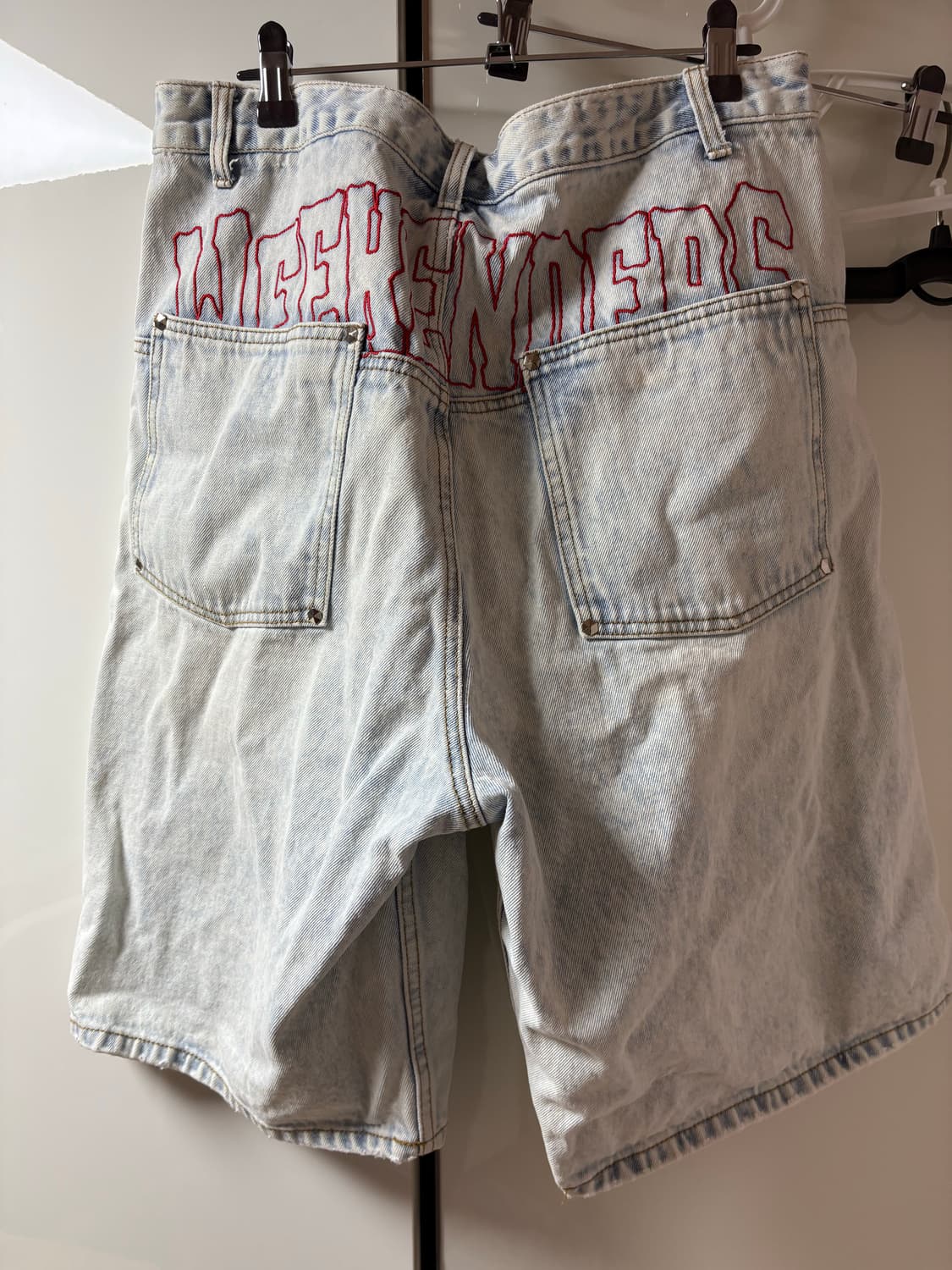 위캔더스 데님 쇼츠 상품이미지2