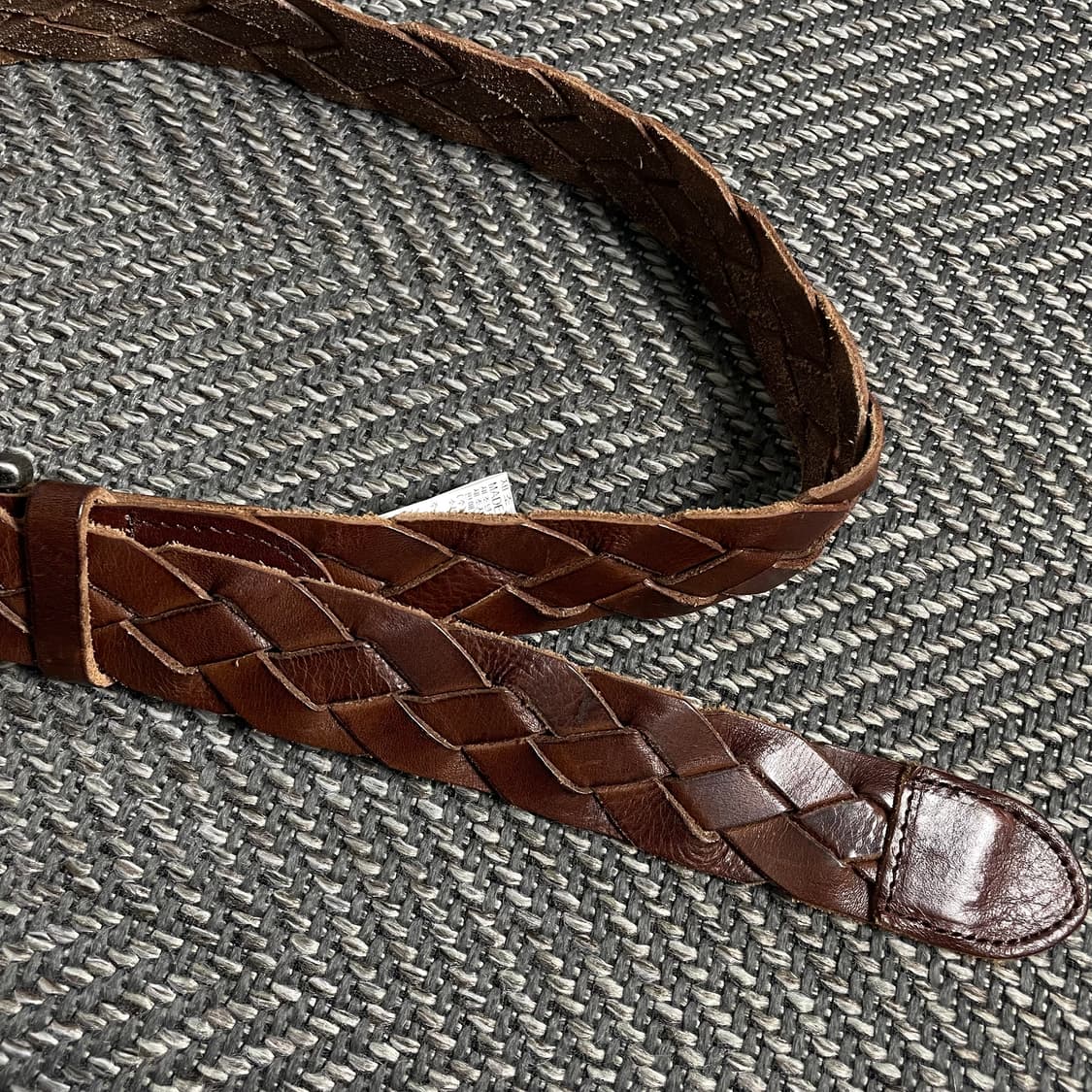 빈티지 꽈배기 카우레더 가죽 벨트 y 4755 상품이미지2