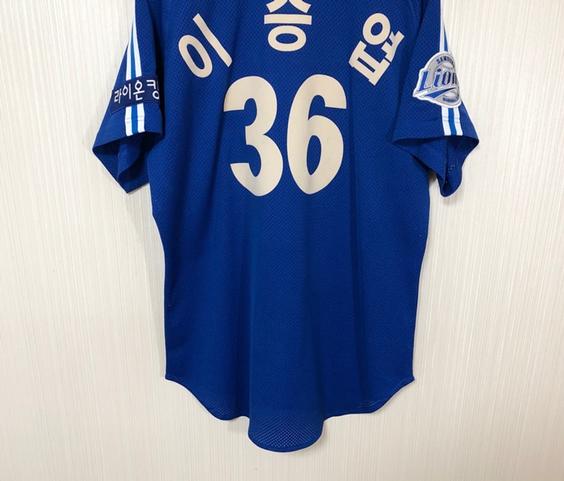 KBO 삼성라이온즈 (왕조)원정유니폼/져지 105 #36 이승엽 상품이미지10
