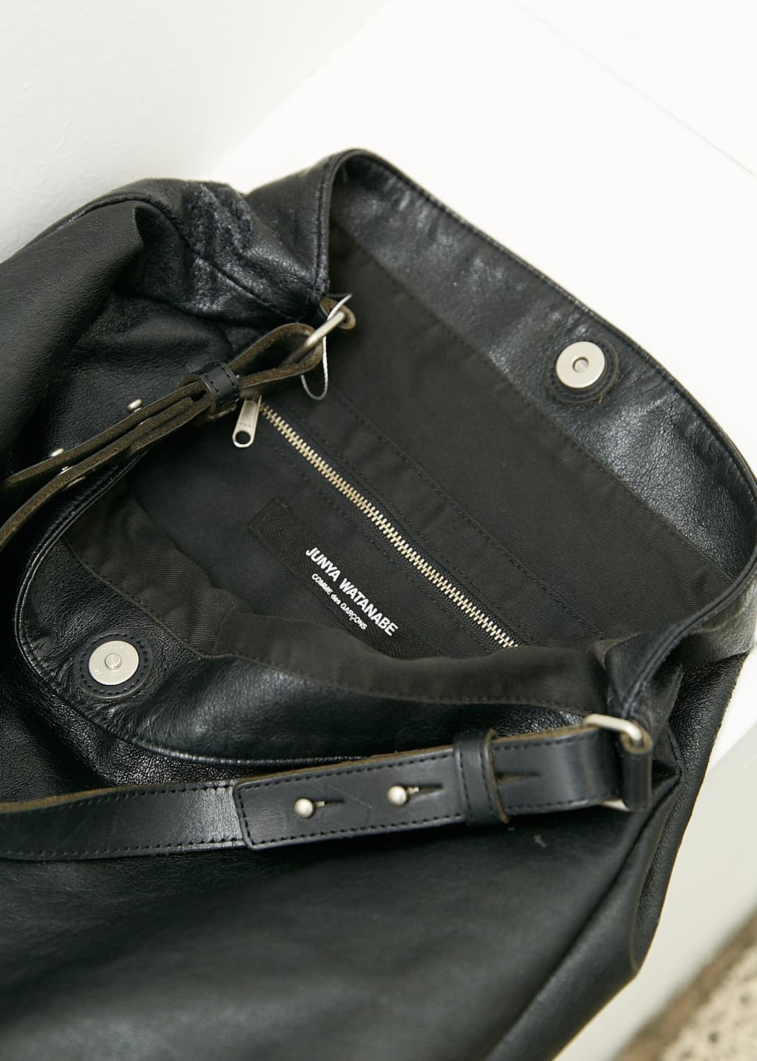 Faux Leather Shoulder Bag 상품이미지6