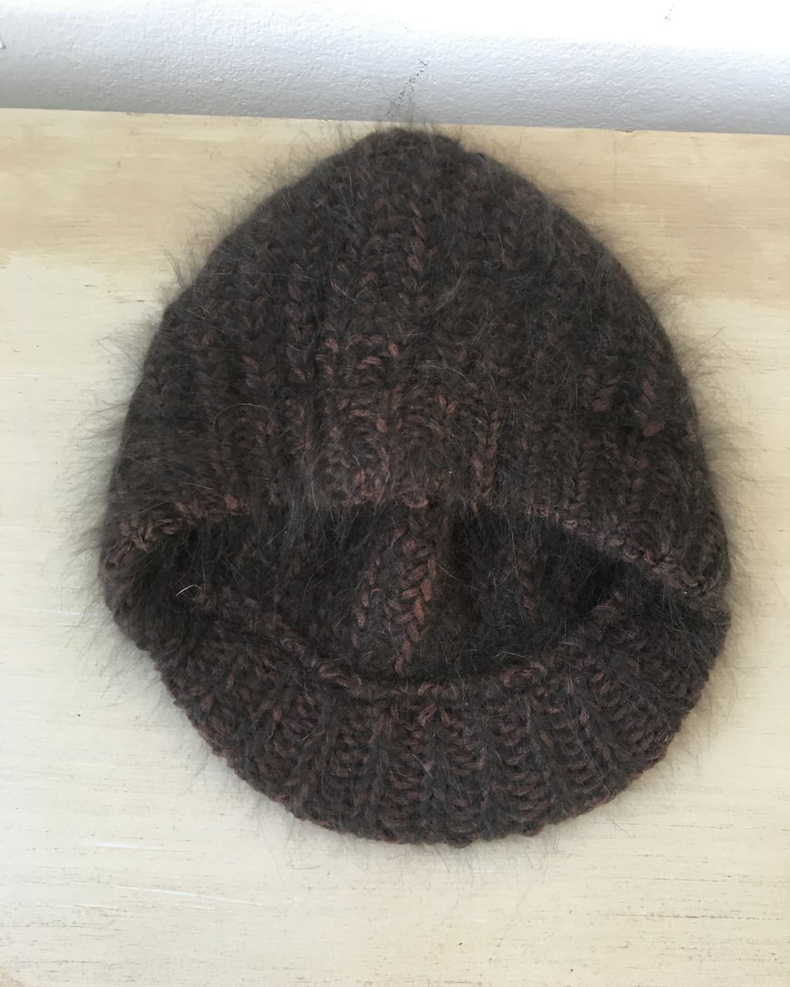 fluffy knit hat 상품이미지4
