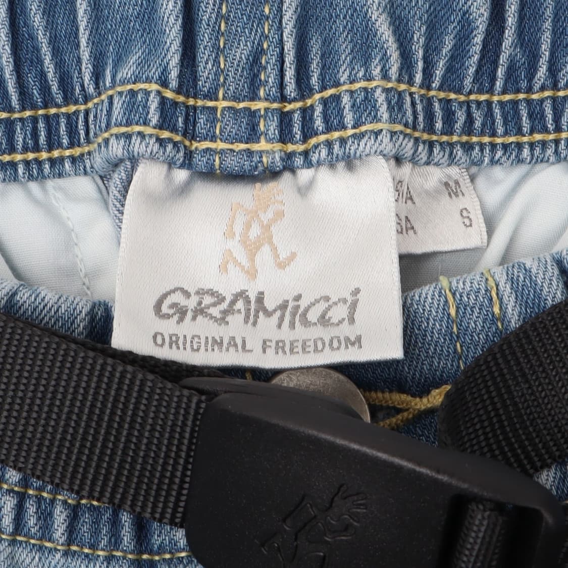 그라미치 벨티드 데님팬츠 상품이미지8