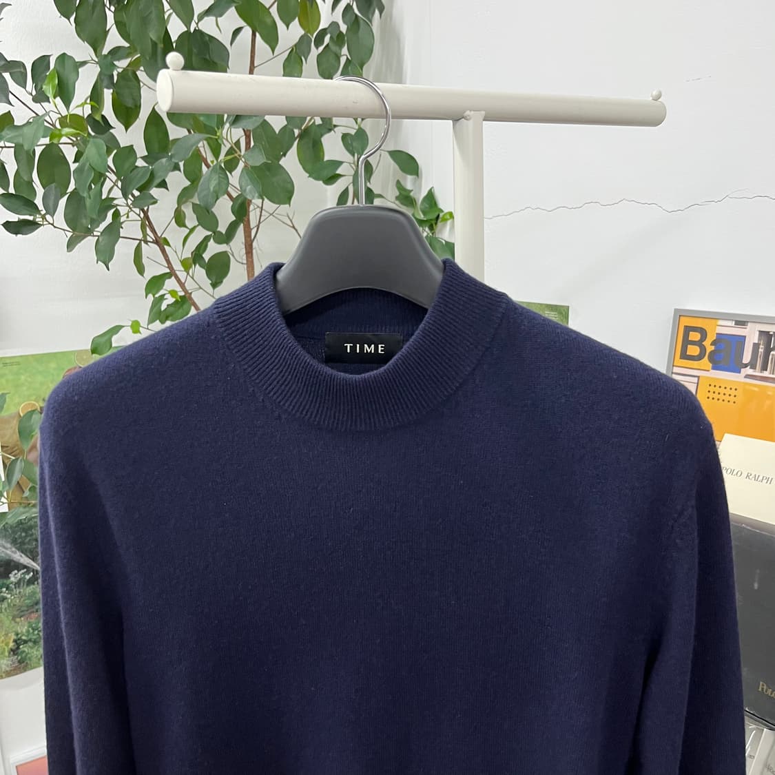 타임옴므 캐시미어 블렌드 터틀넥 니트 L  상품이미지2