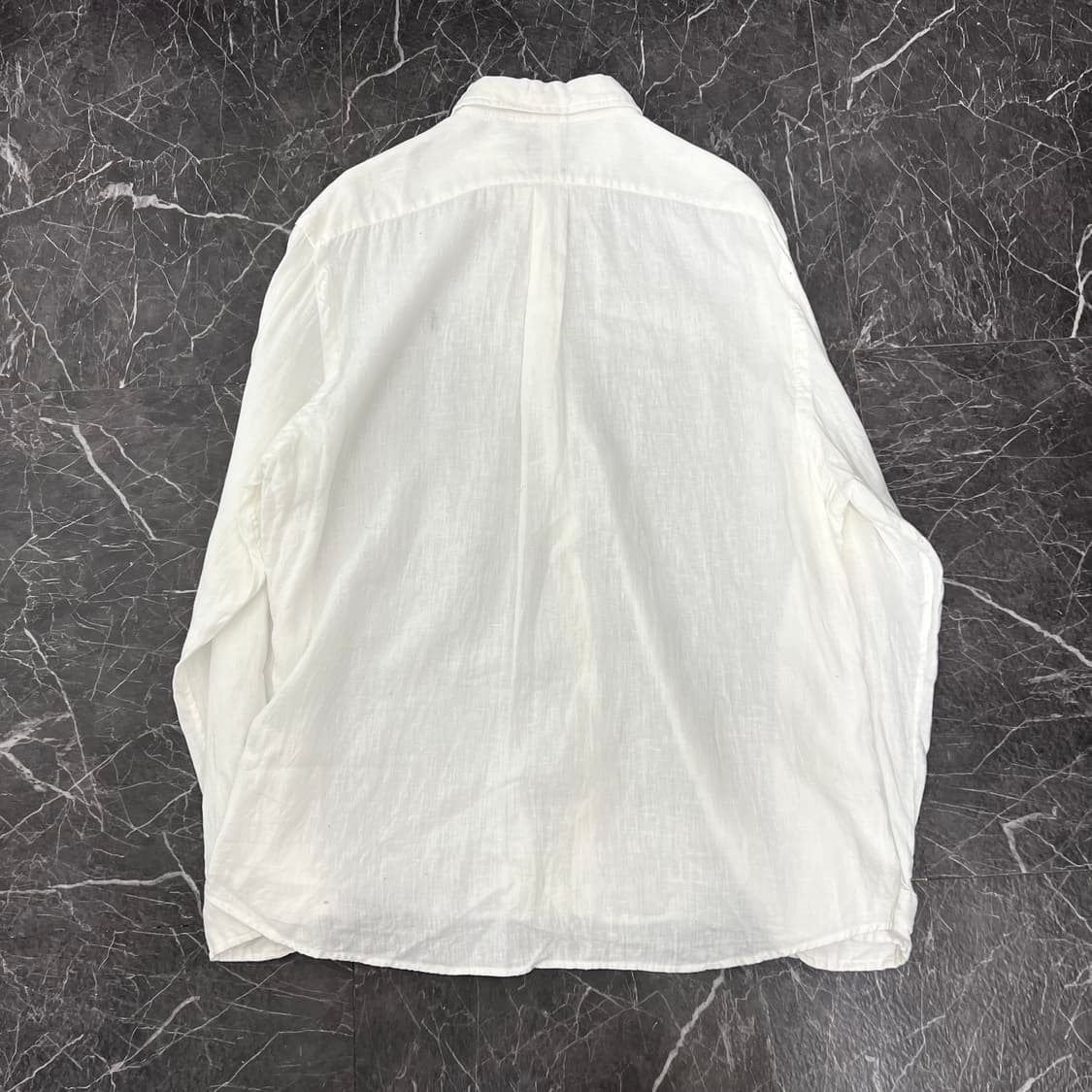 폴로랄프로렌 린넨 셔츠 화이트 상품이미지3