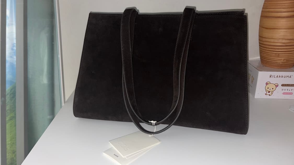 코스 스웨이드 토트백 상품이미지2