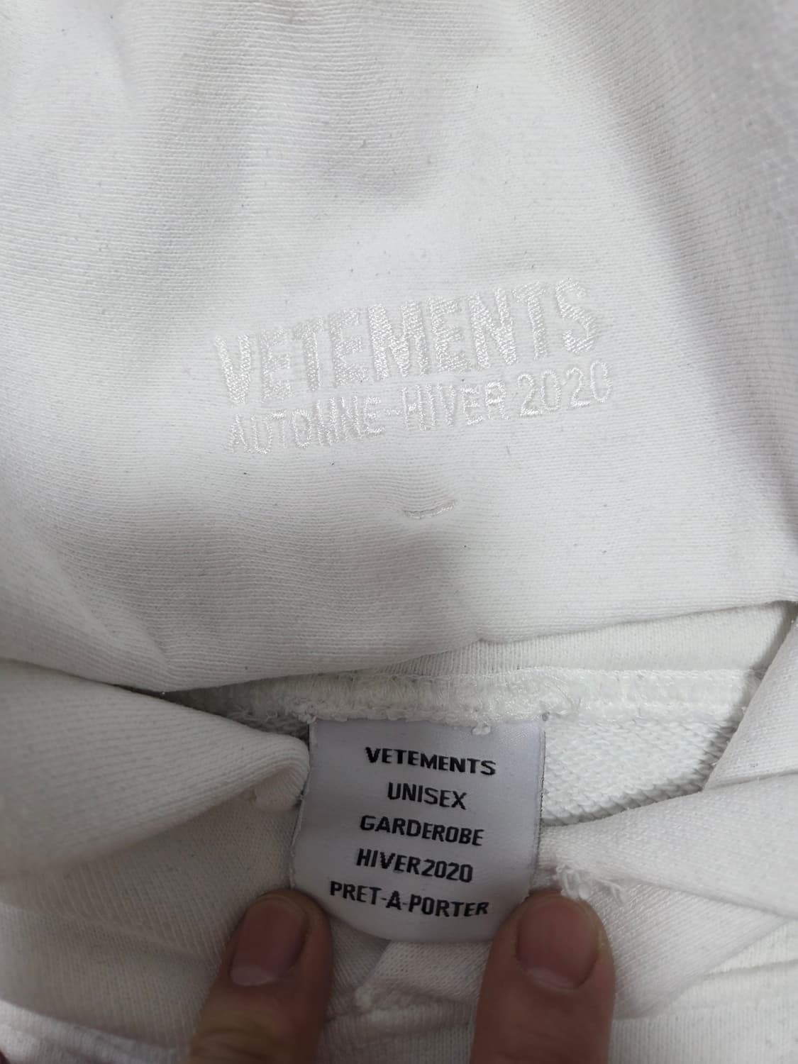 베트멍 바코드 패치 후드티 상품이미지4