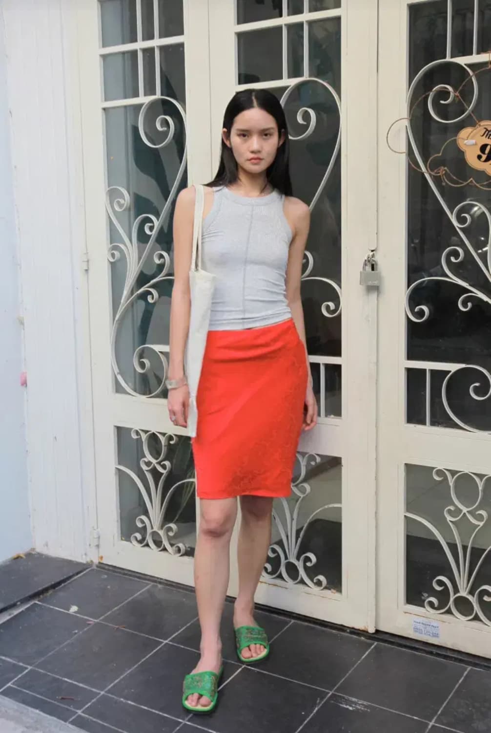 누아누 Hoa Skirt_Red 스커트 1사이즈 상품이미지2