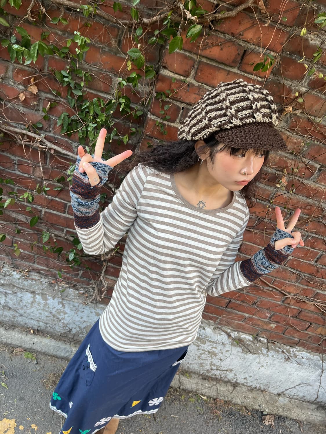 소매 핸드워머 롱 슬리브 상품이미지1