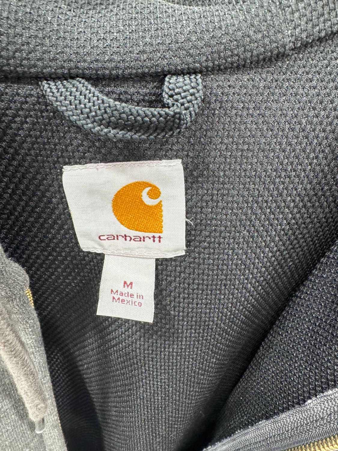 칼하트 써멀 박스로고 오버핏 후드집업 M  상품이미지6