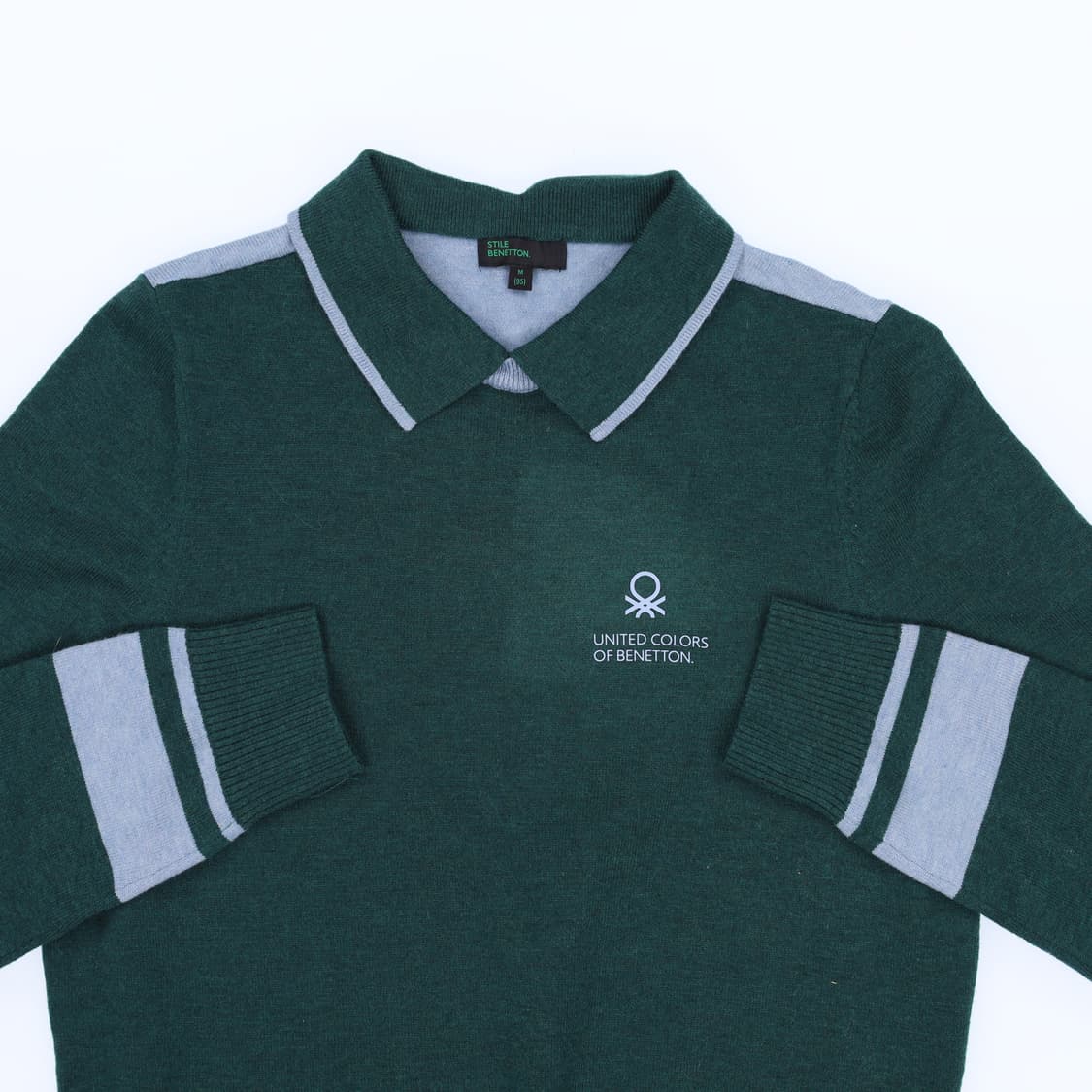 [95] 신형 베네통 여성 캐주얼 니트 카라 맨투맨 N6965 상품이미지3