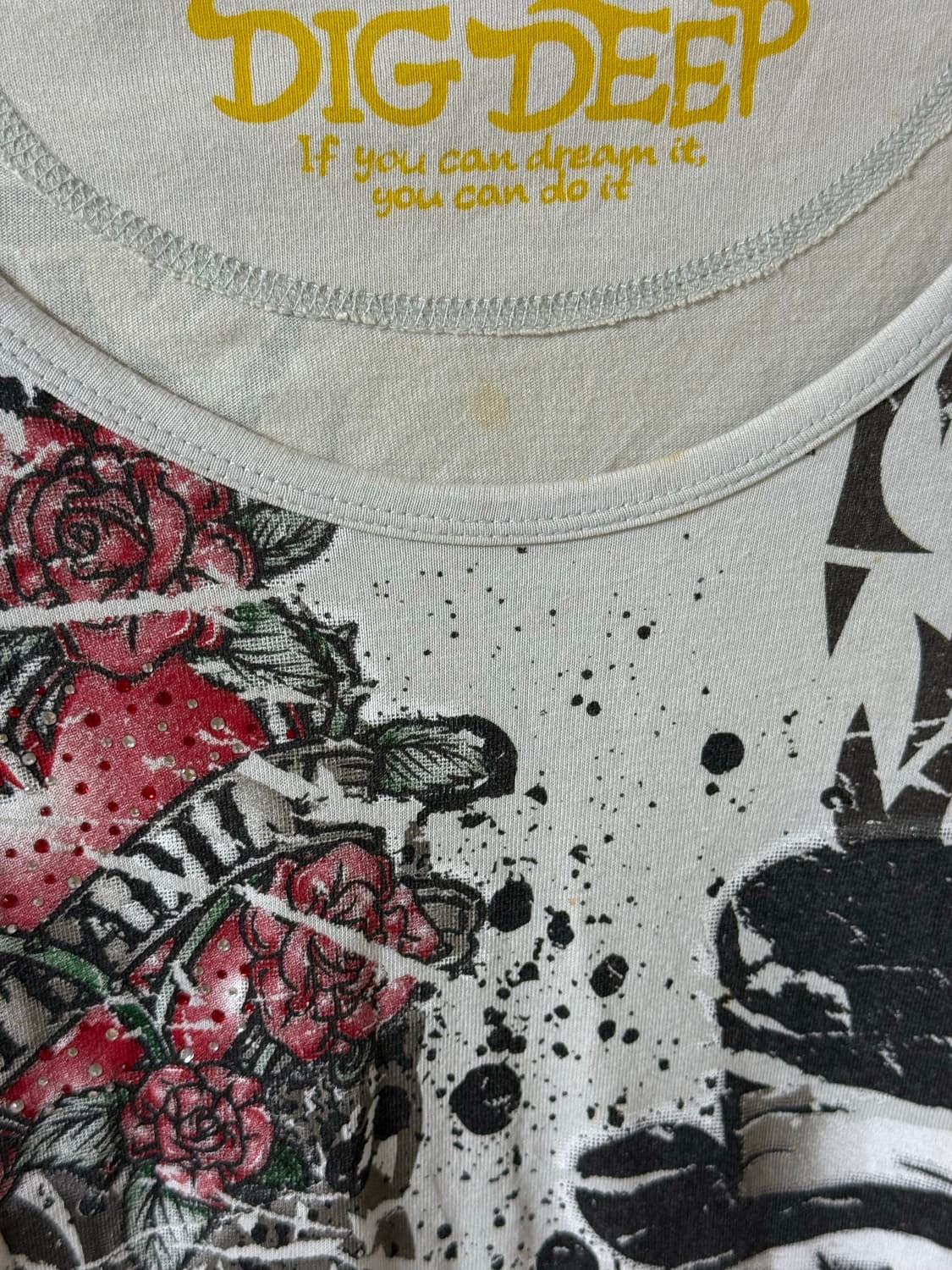 Dig deep skull t 상품이미지8