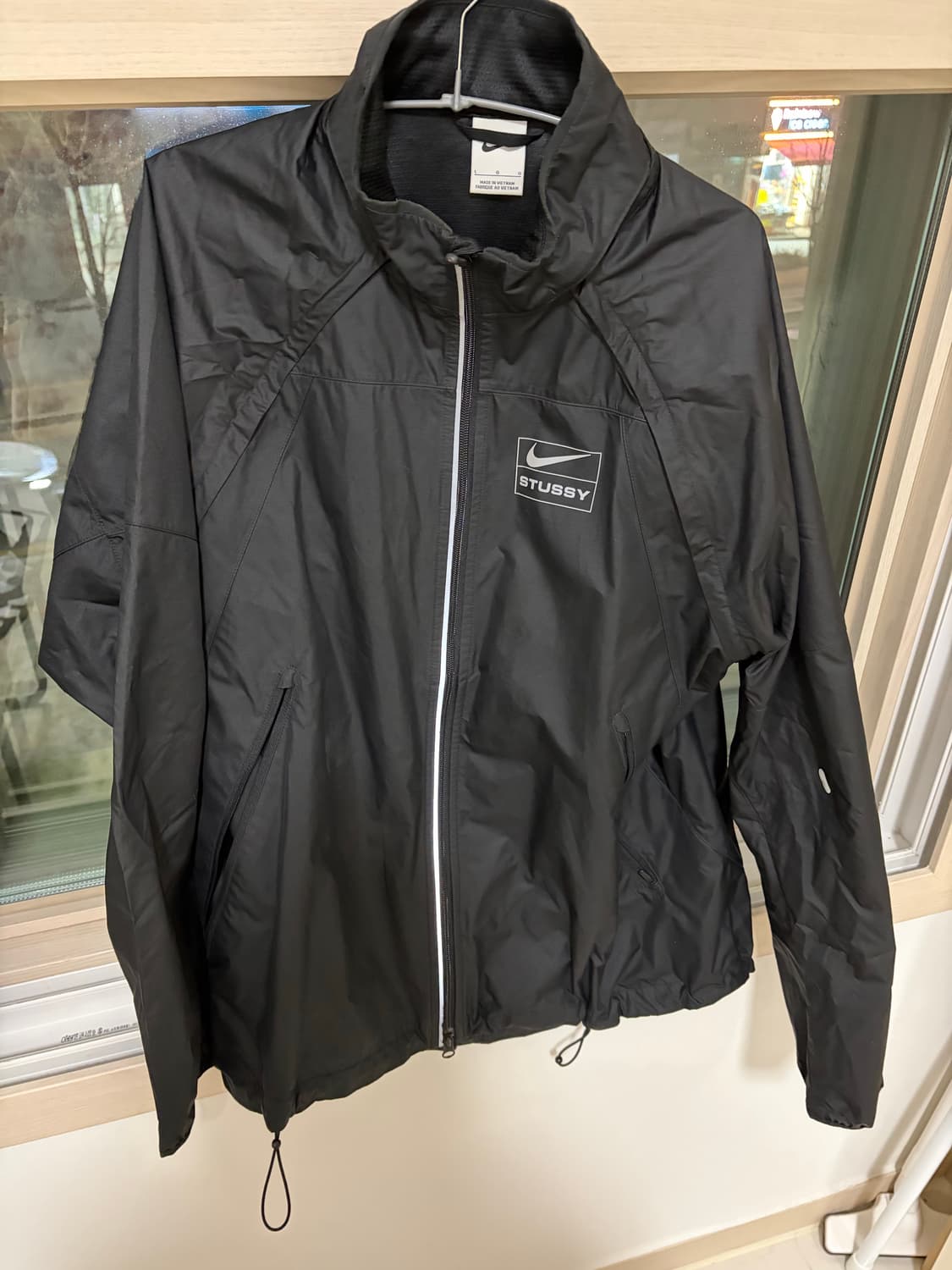 나이키 x 스투시 NRG FL 스톰핏 자켓 블랙 (L)  상품이미지3
