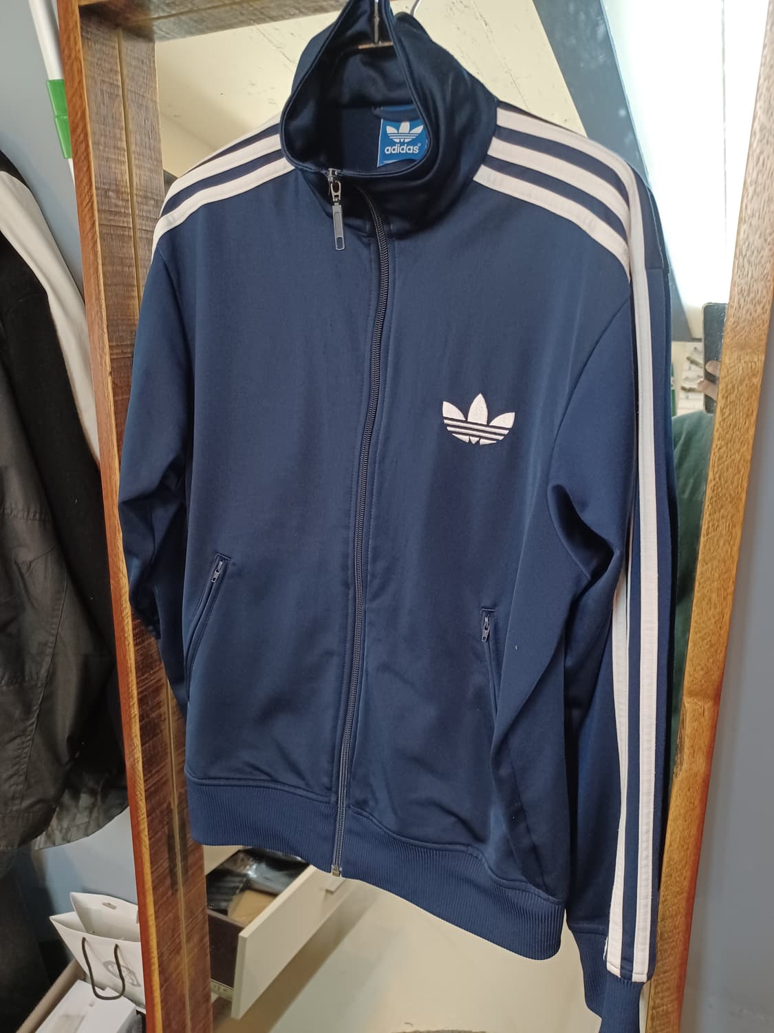 아디다스 파이어버드 트랙탑 져지 네이비 90 상품이미지3