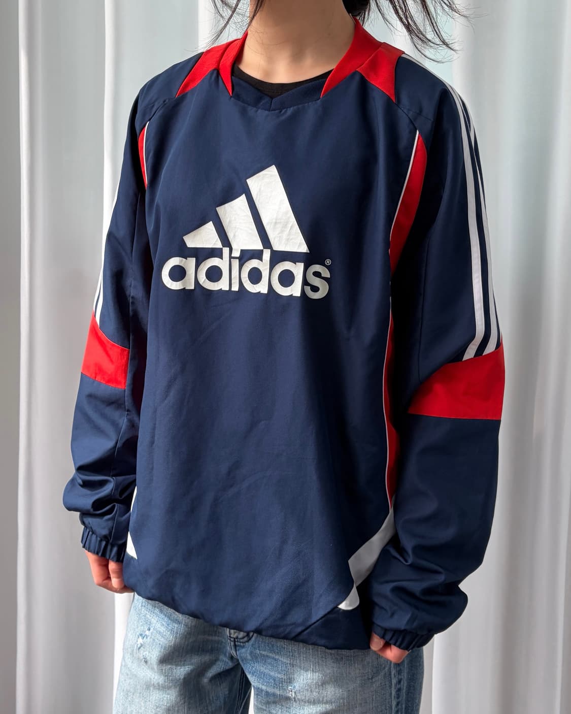 [S]아디다스 올드스쿨 빅로고 웜업 바람막이  상품이미지1