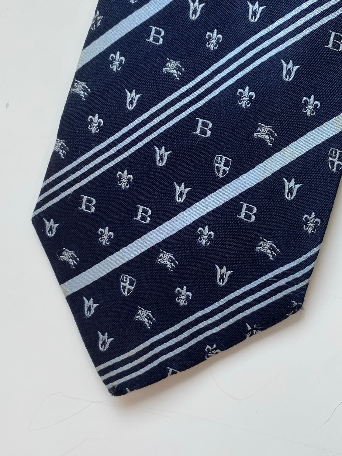 버버리(BURBERRY) 명품 정품 넥타이 블랙라벨 상품이미지7