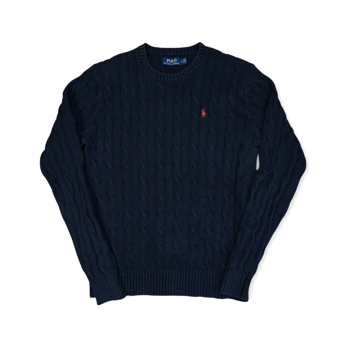 폴로 랄프로렌 꽈베기 블랙 니트 상품이미지1