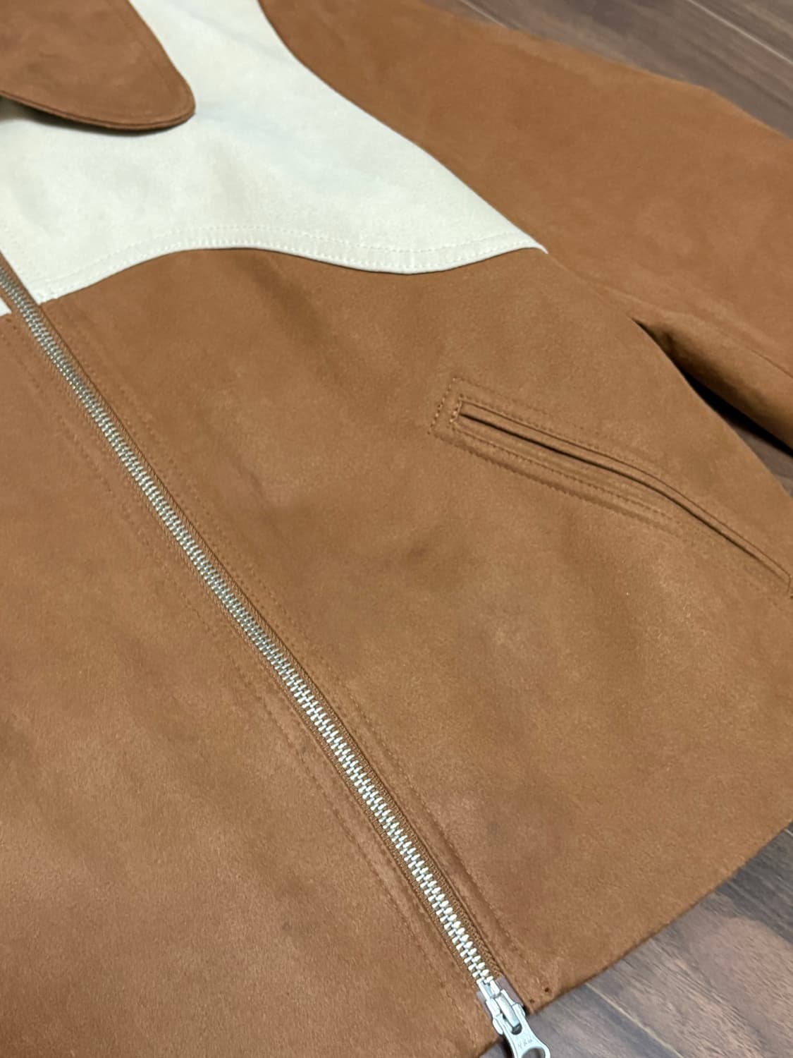 MOONSUN 문선 여성 세무 자켓 상품이미지3