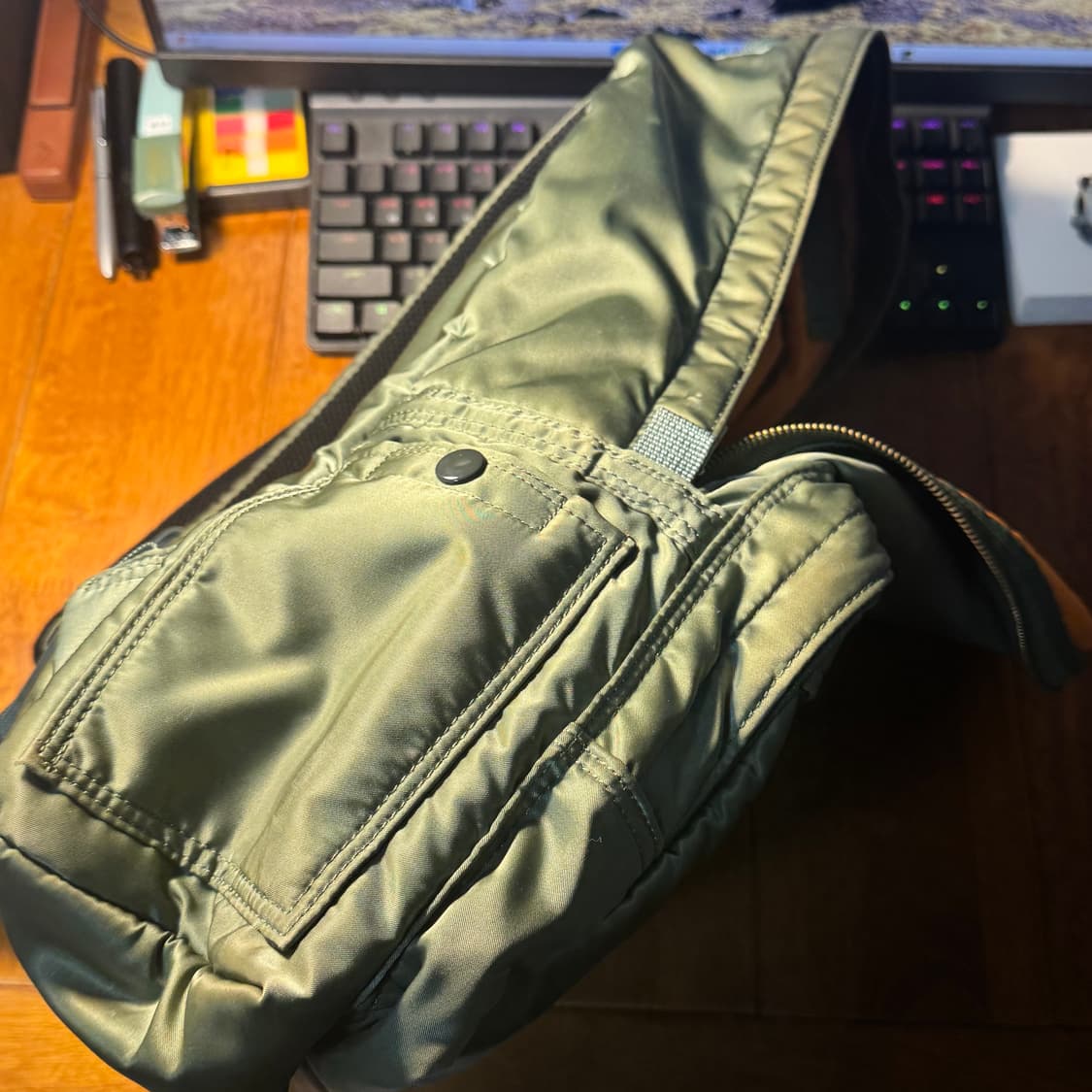 요시다 포터 탱커 데이팩 세이지그린(올리브) 상품이미지5