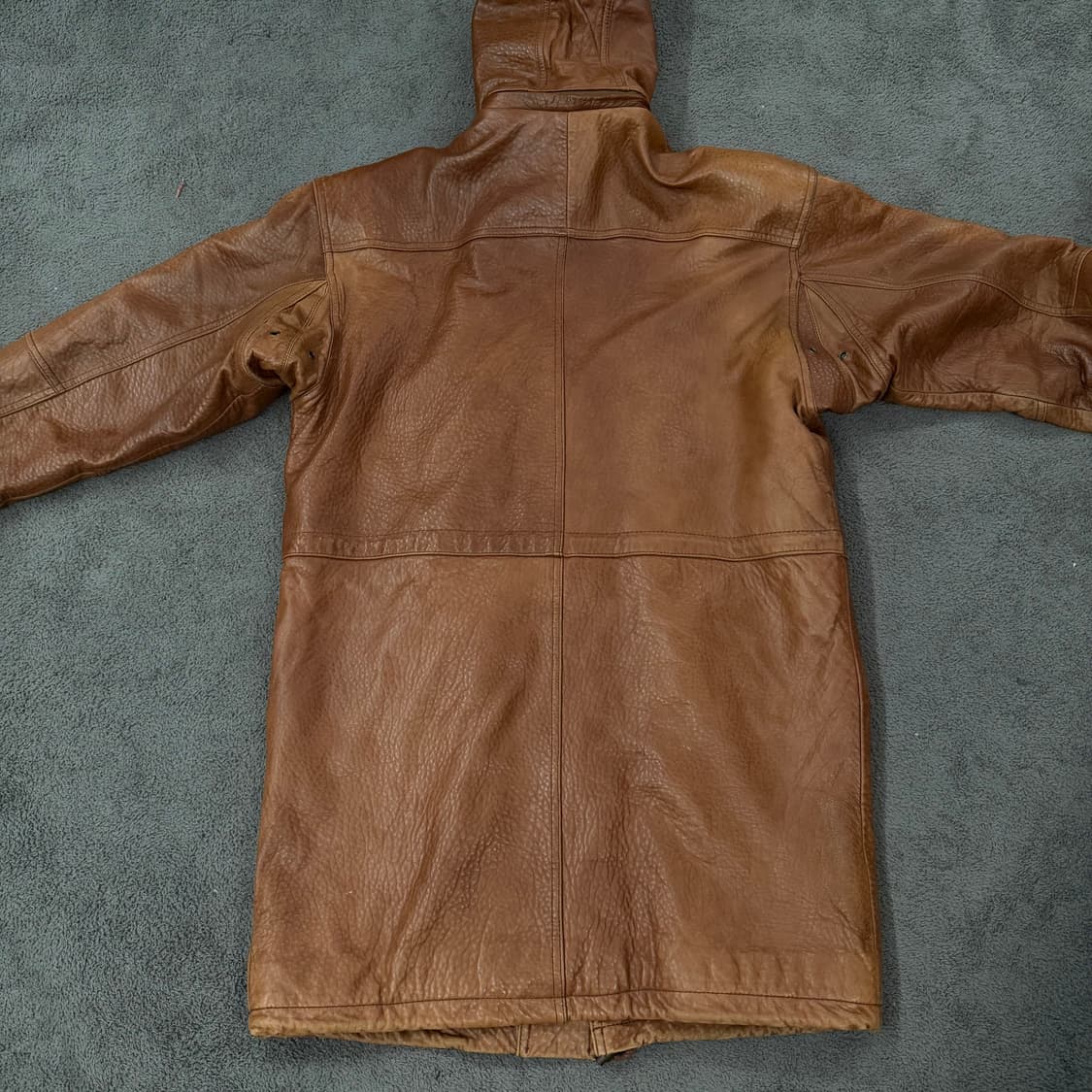 [ 정품/L ] ULCOLOW 빈티지 양가죽 더플 코트 상품이미지4