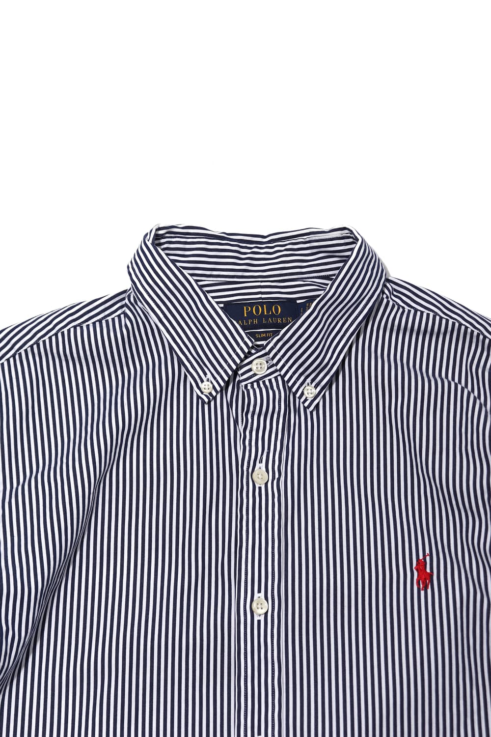 POLO RALPH LAUREN 슬림핏 스트라이프 셔츠 size L 상품이미지4